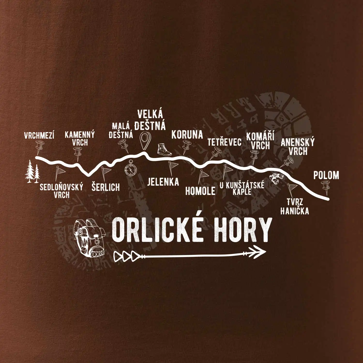 Profil Orlických hor