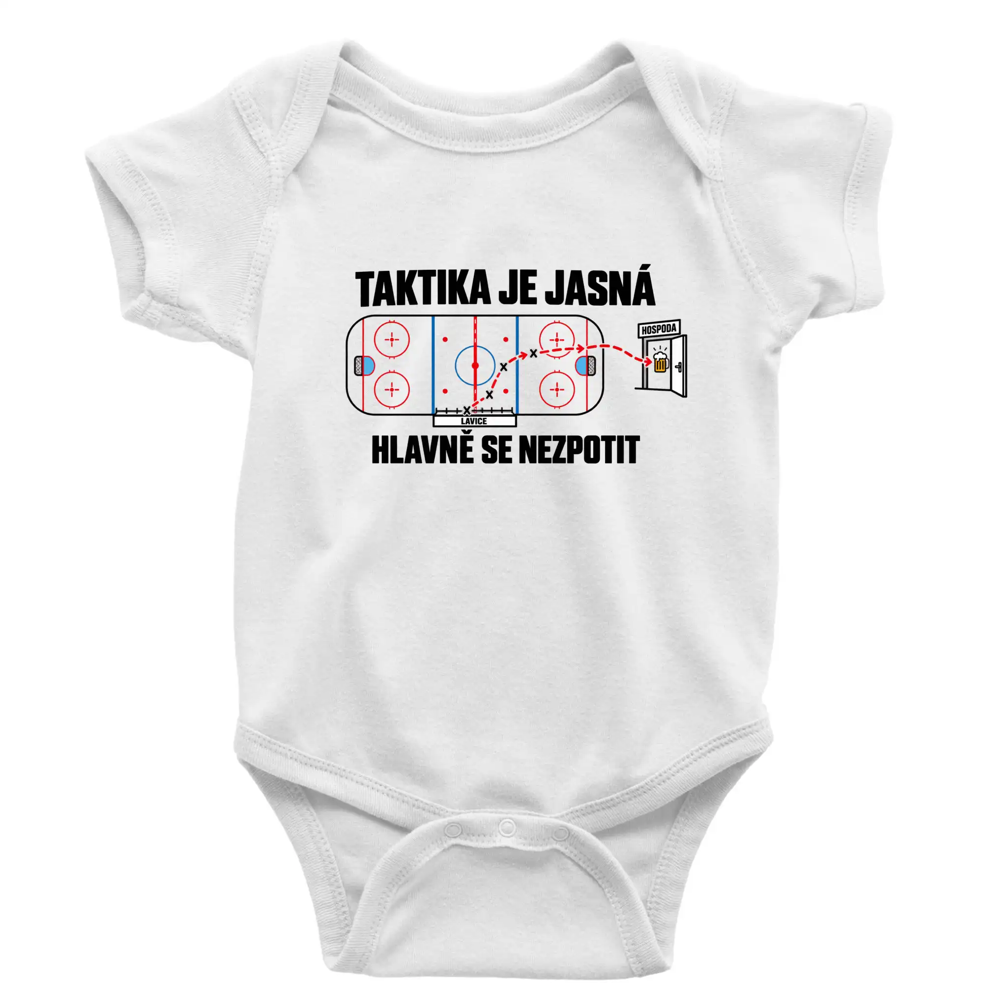 Hokejová taktika hlavně se nezpotit