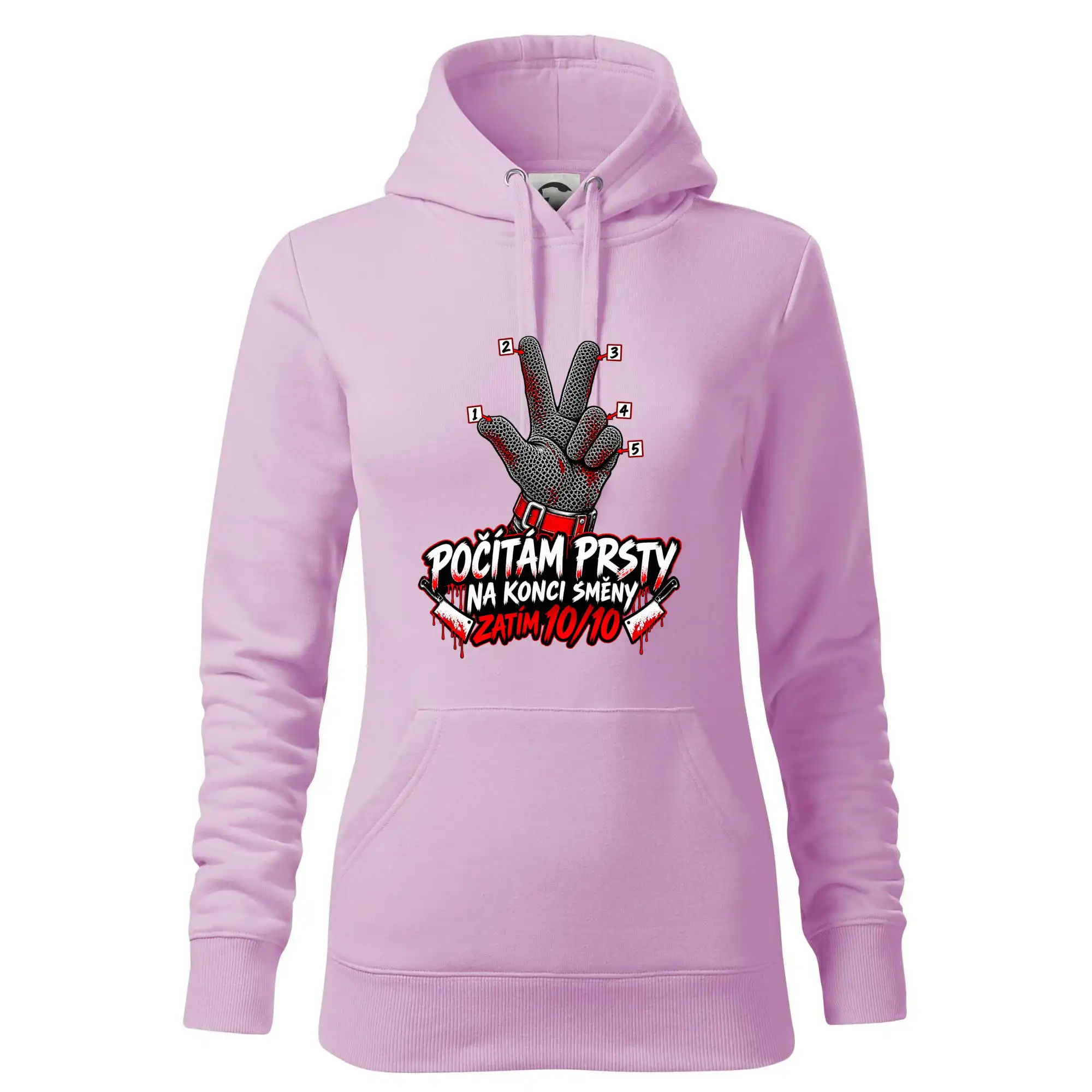 Řezník počítám prsty na konci směny