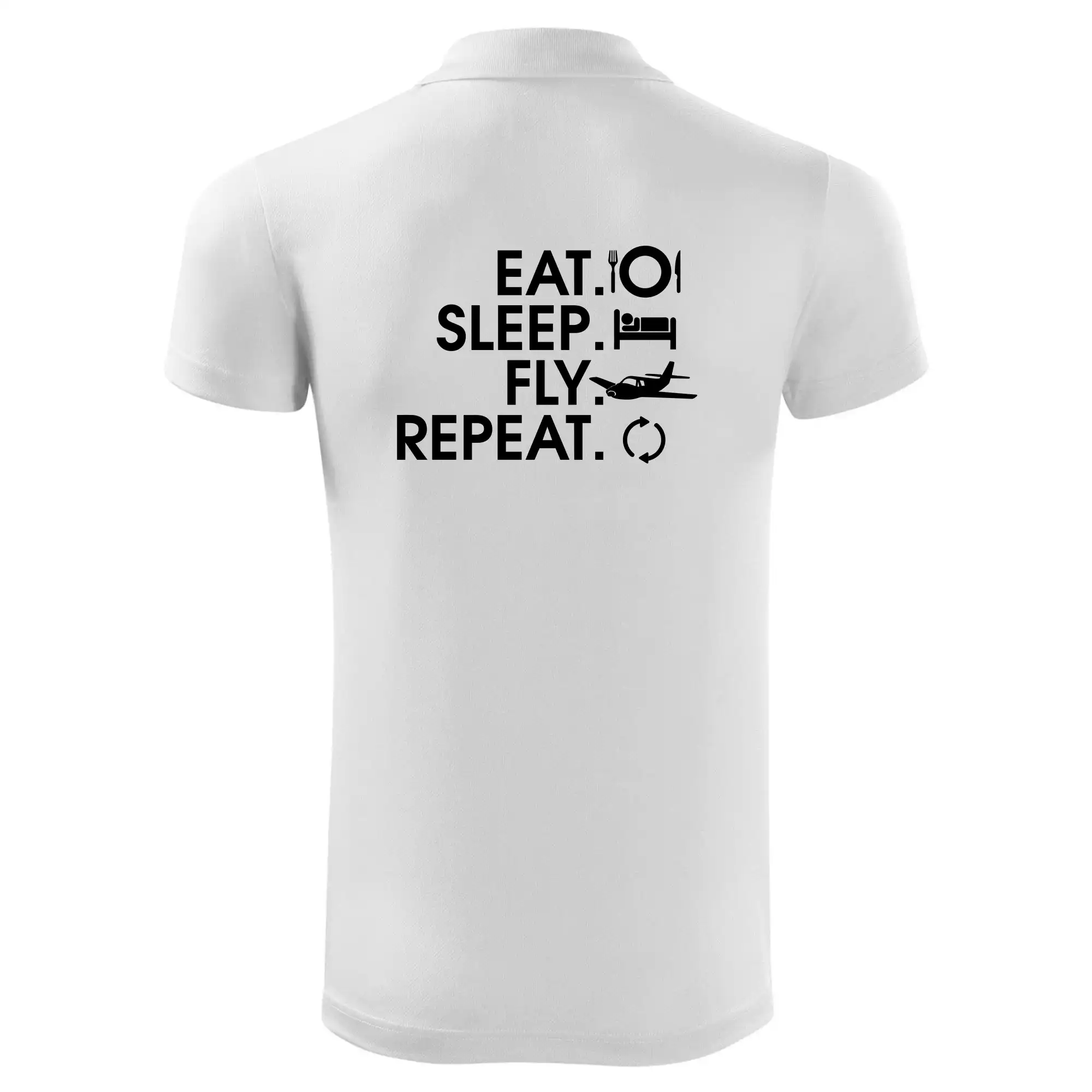 Eat sleep fly repeat
