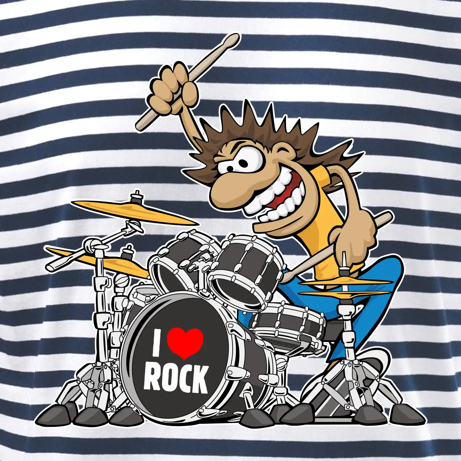 I love rock bubeník
