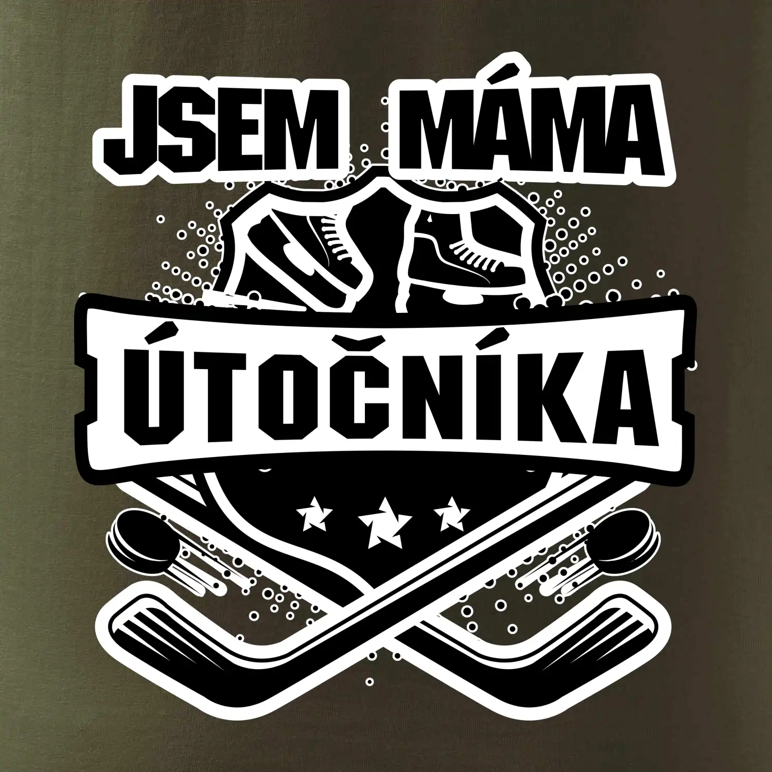 Hokejový erb - Táta útočníka