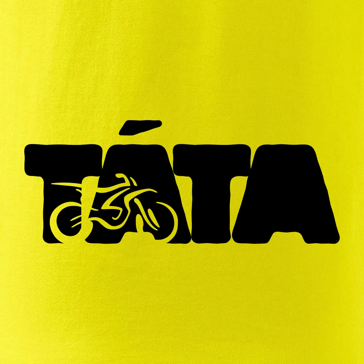Táta nápis - motorka enduro