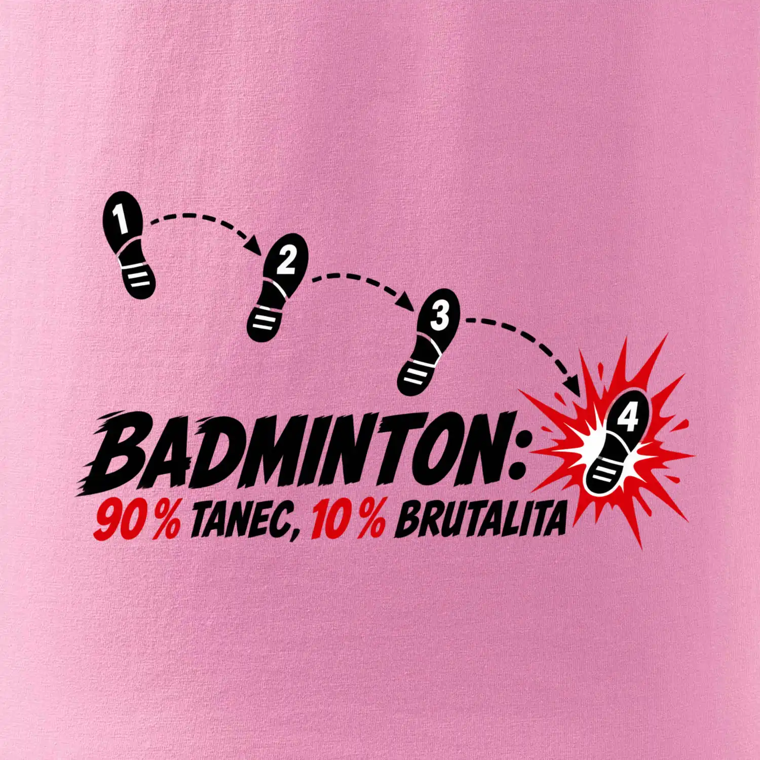 Badminton tanec a brutalita