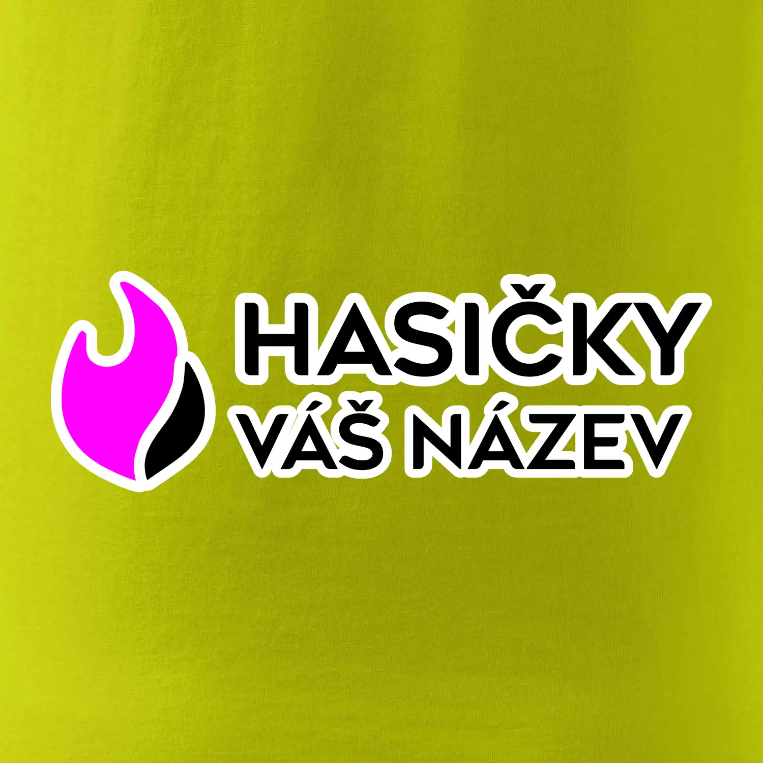 Hasičky půlený oheň - vlastní název
