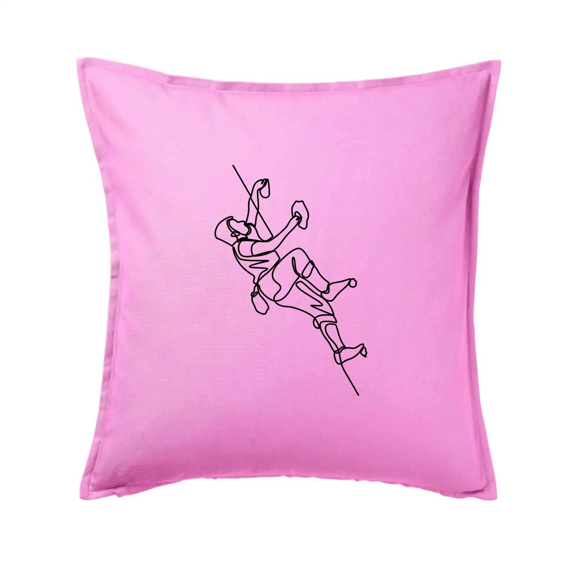 Lezecká stěna jedním tahem