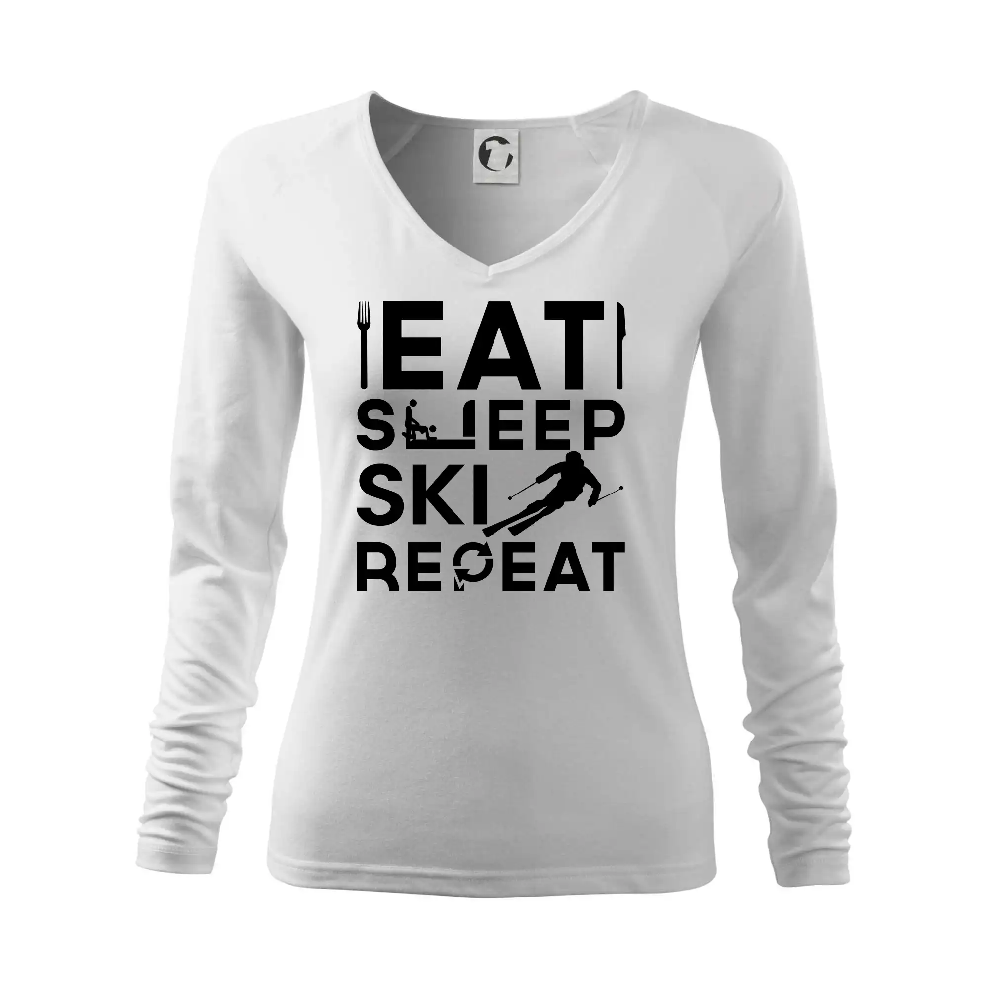 Eat sleep ski repeat