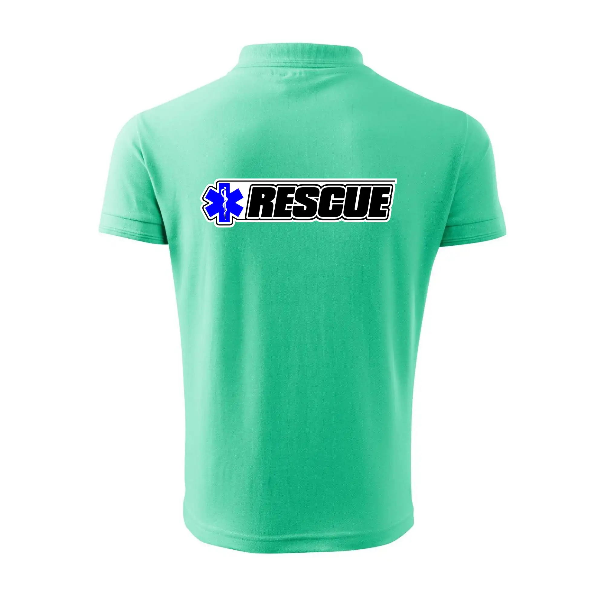 Záchranář rescue kříž modrý