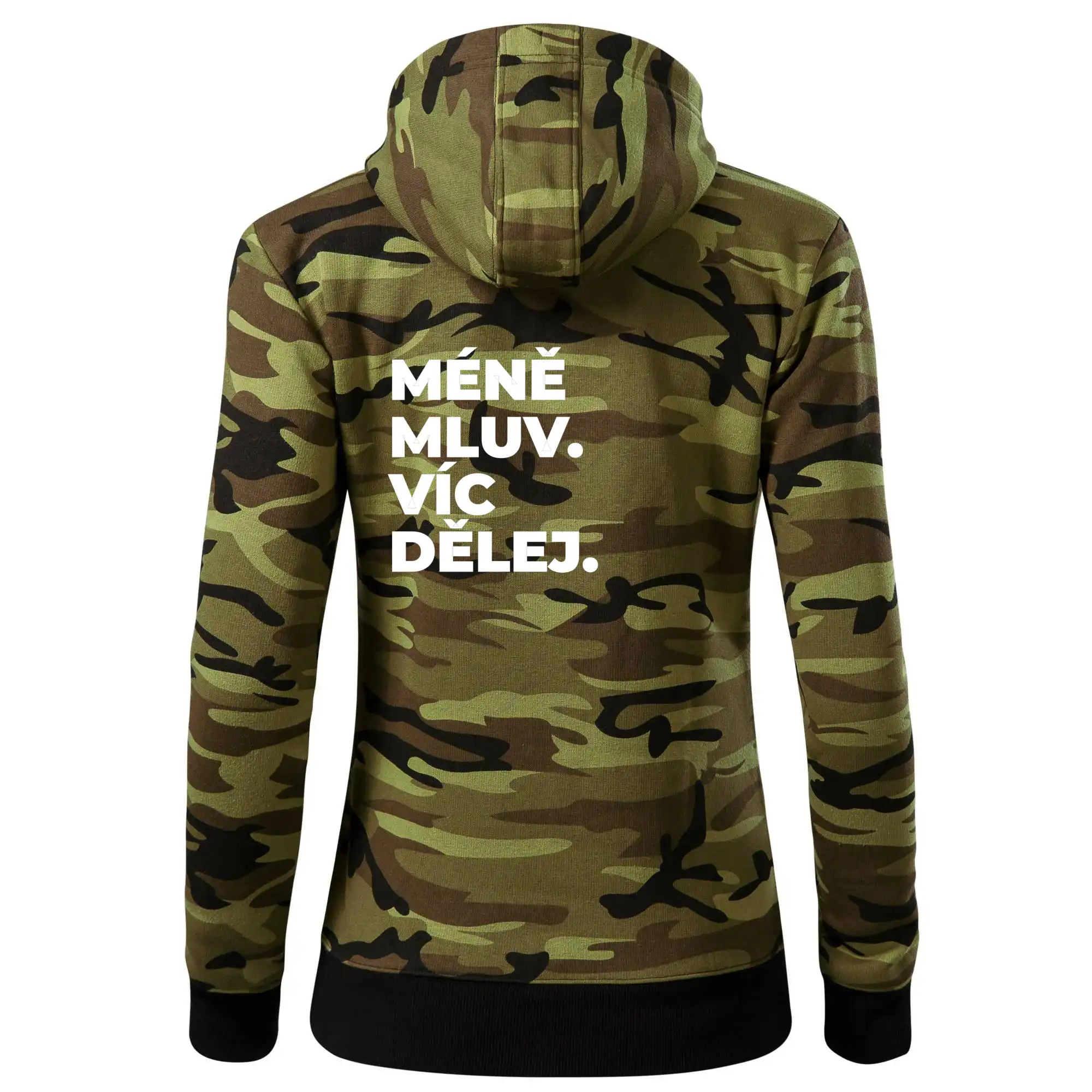 MÉNĚ MLUV. VÍC DĚLEJ.