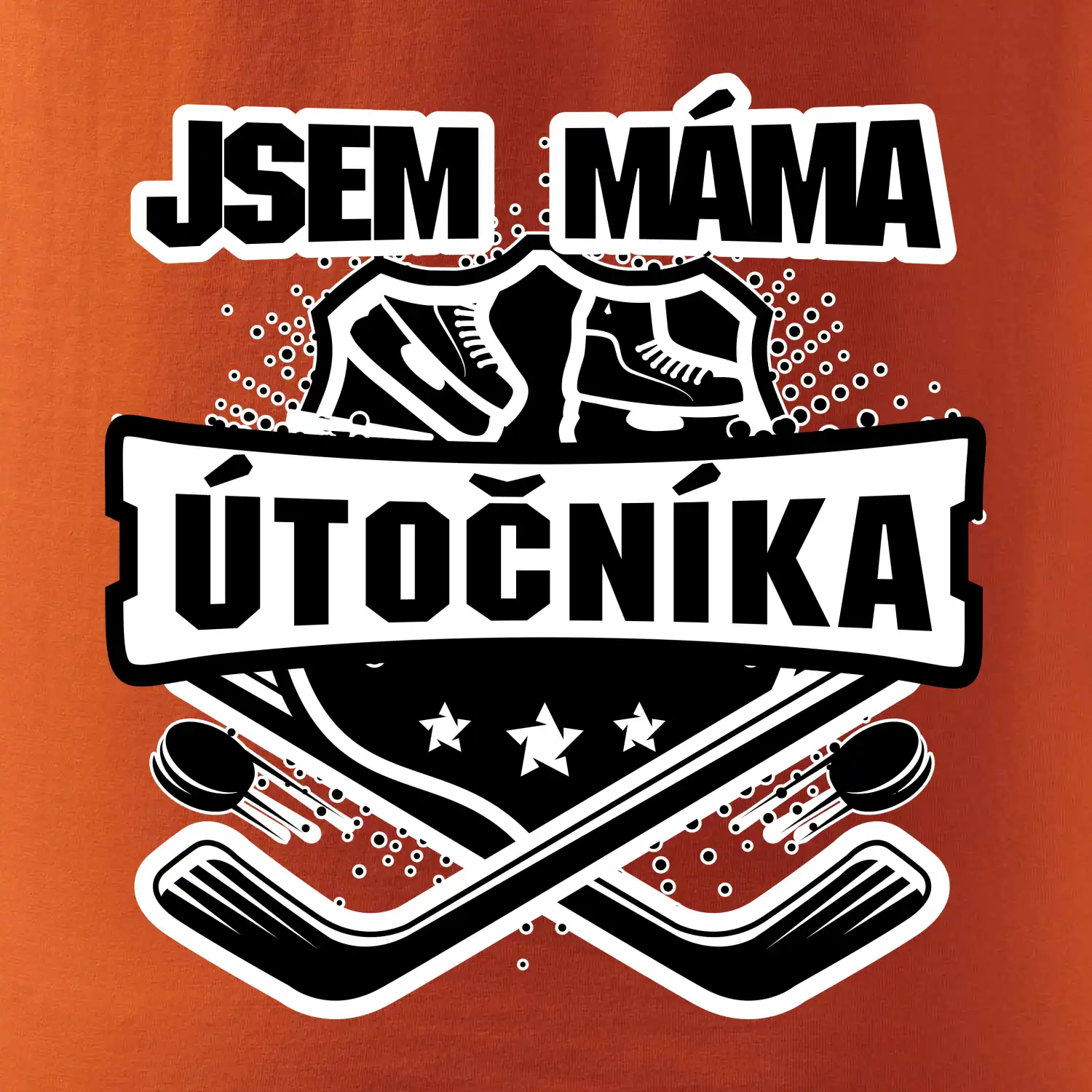 Hokejový erb - Táta útočníka