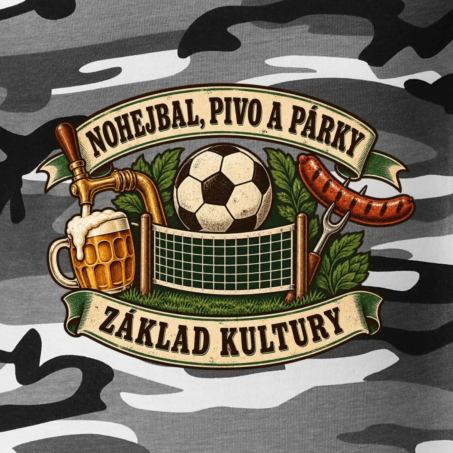 Nohejbal pivo a párky