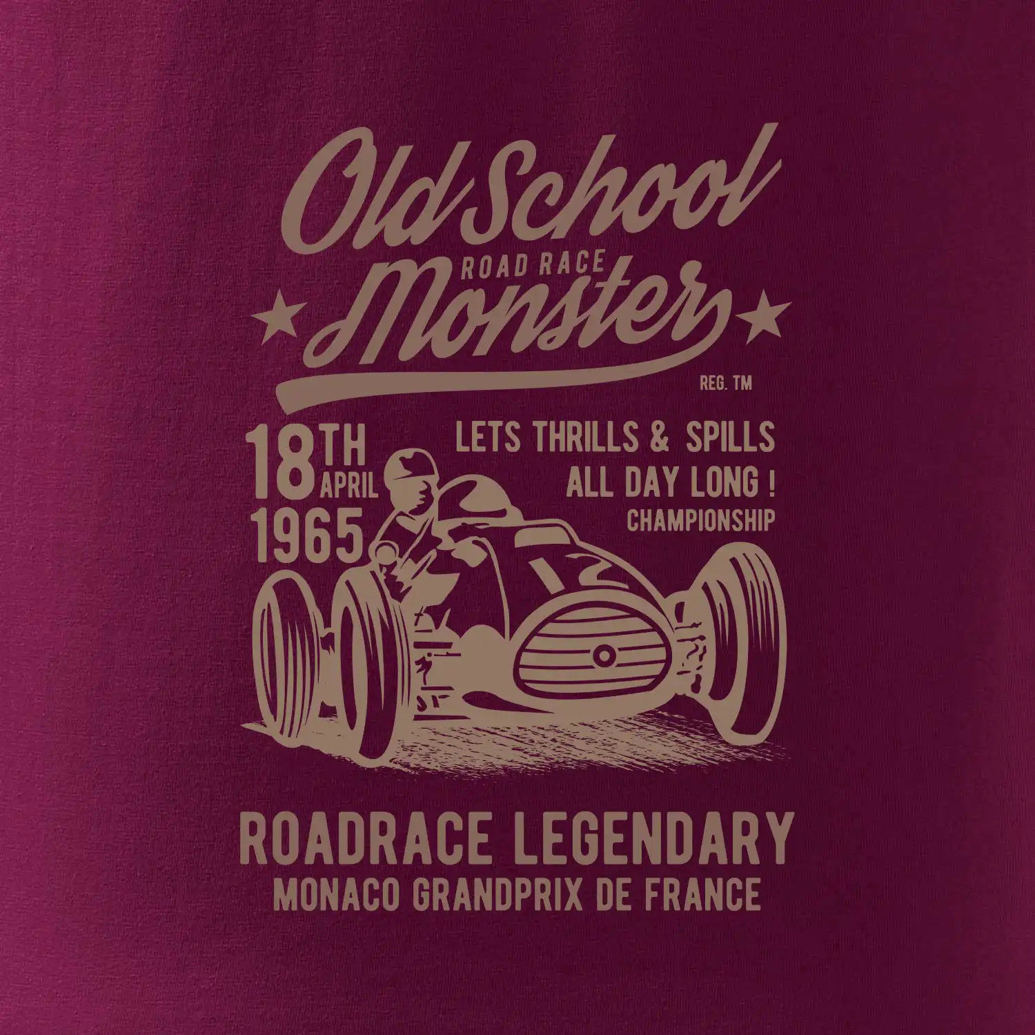 Old School Road Race Monster