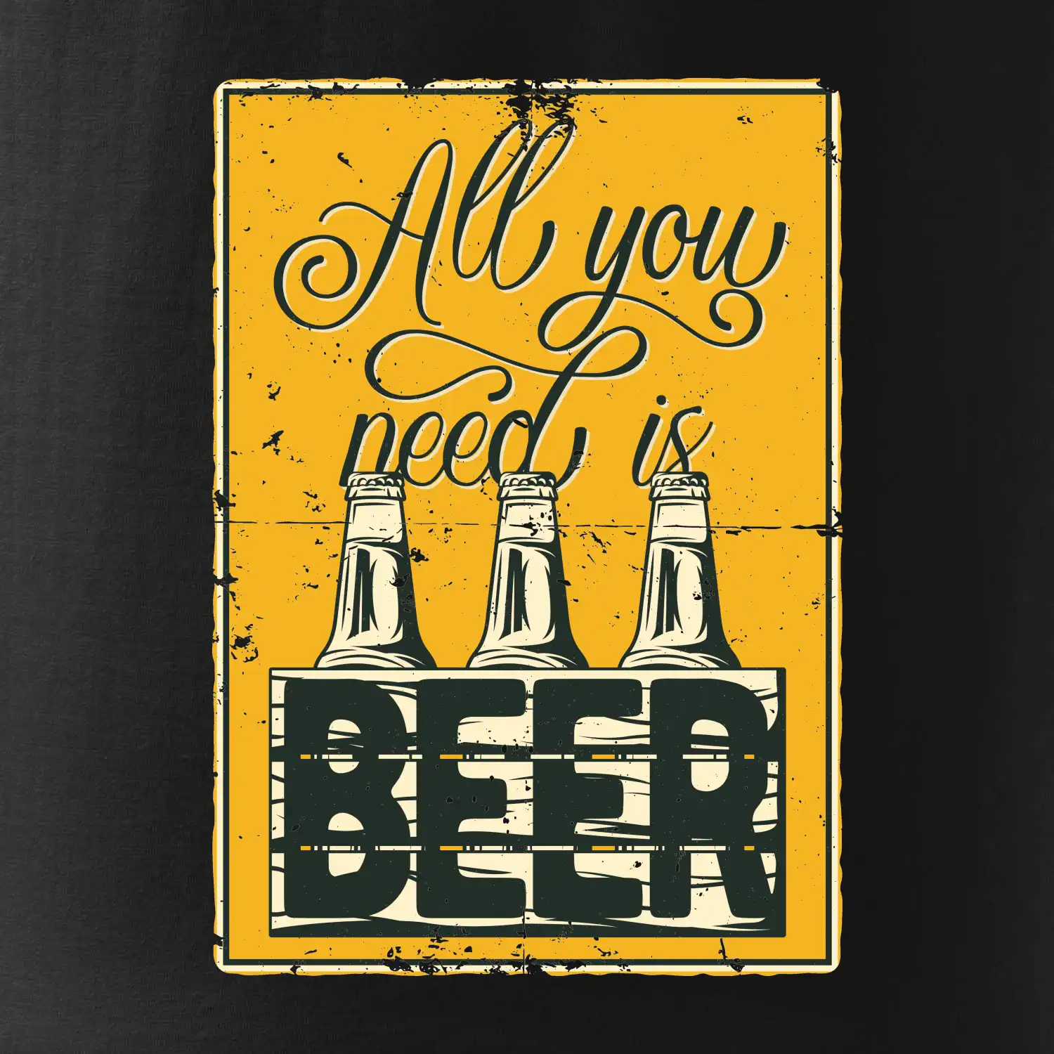 All you need is beer