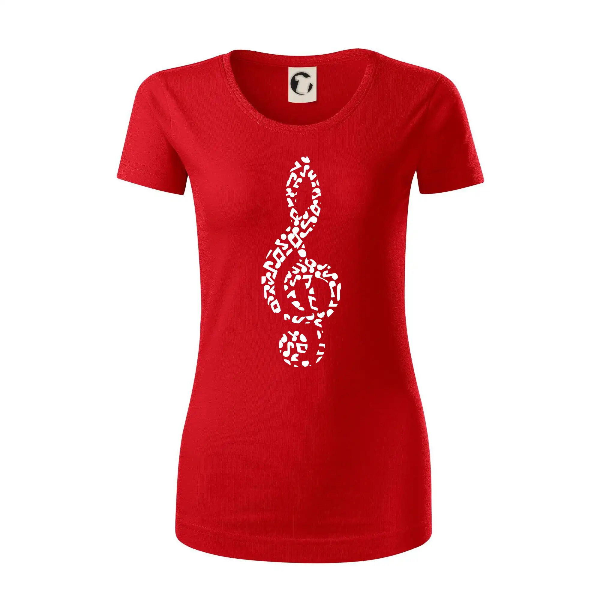 Houslový klíč z not