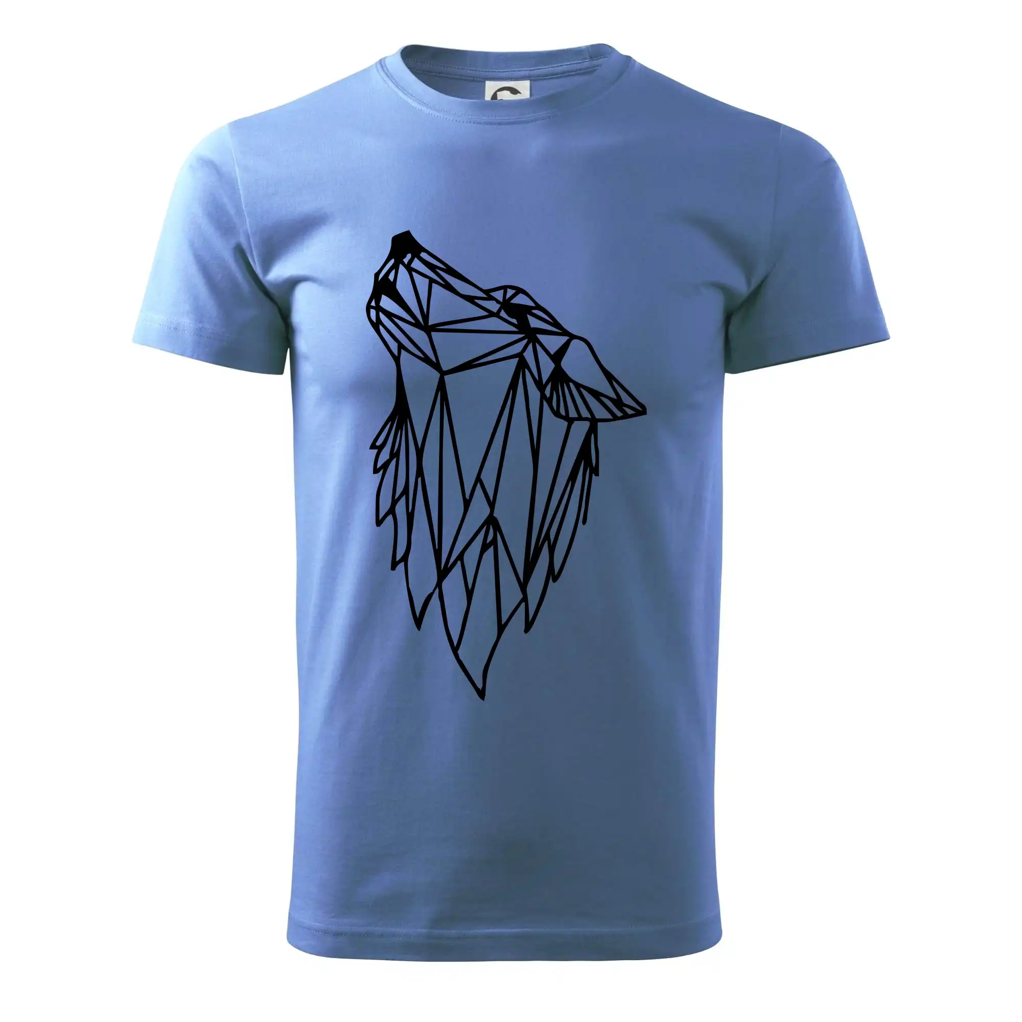 Geometrie - vlk - vyjící