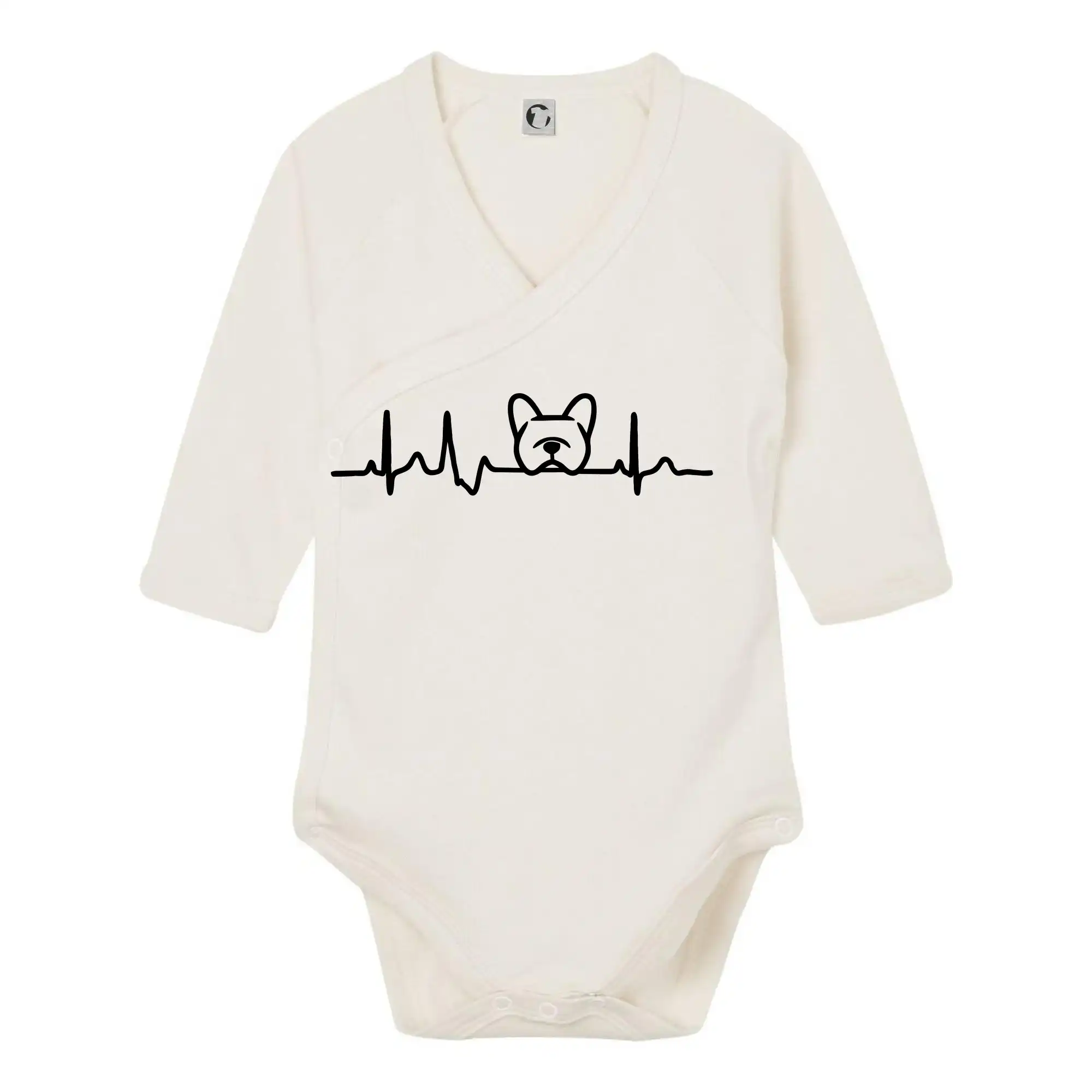 EKG Francouzský buldoček hlava