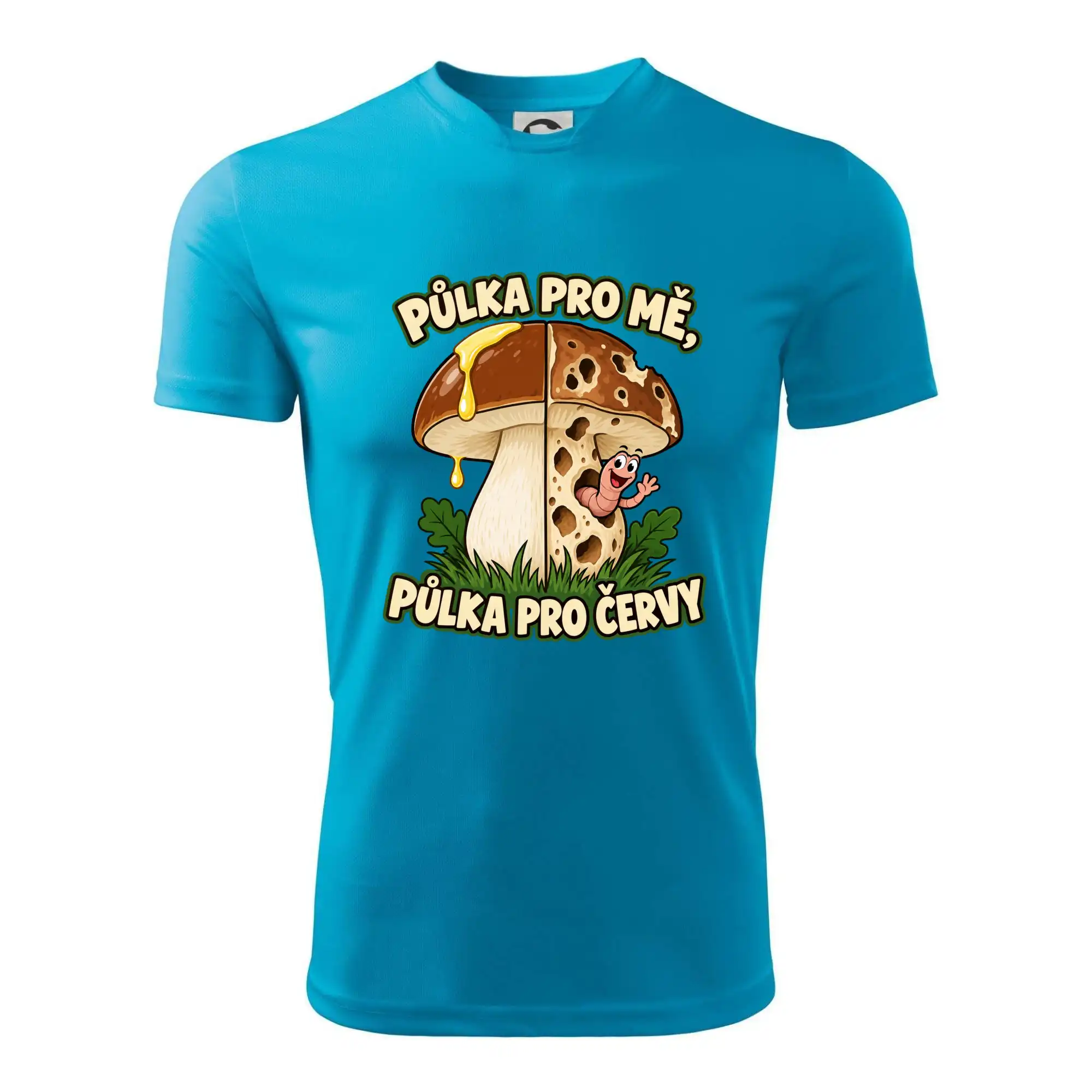 Půlka pro mě, půlka pro červy
