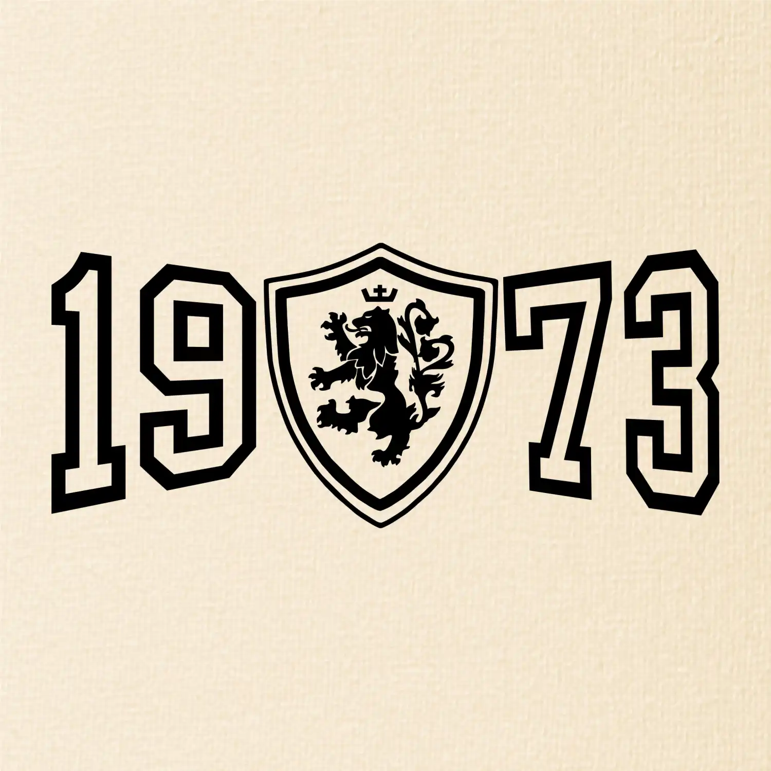 Narozeninový motiv - znak - 1973