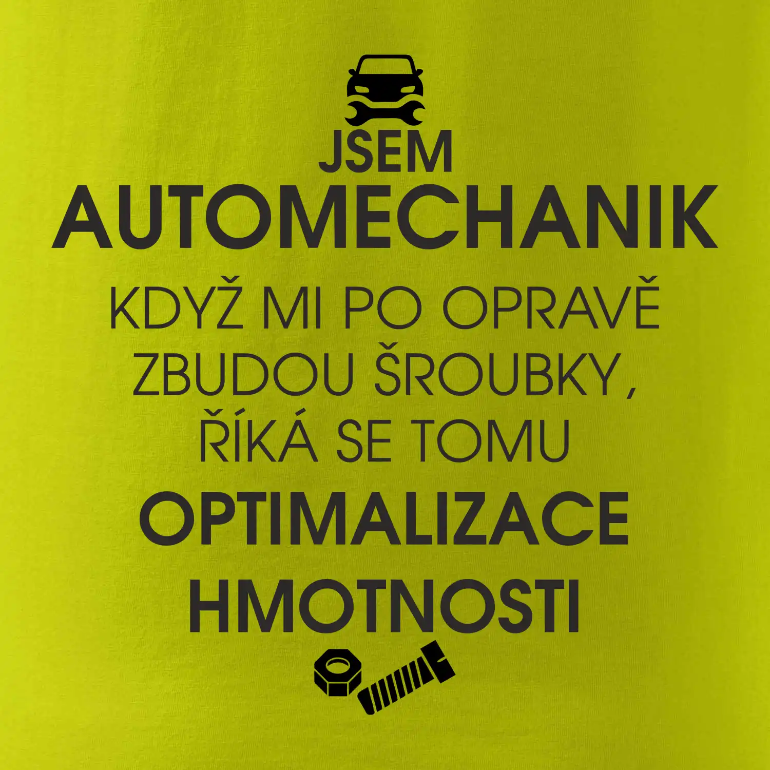 Automechanik - optimalizace