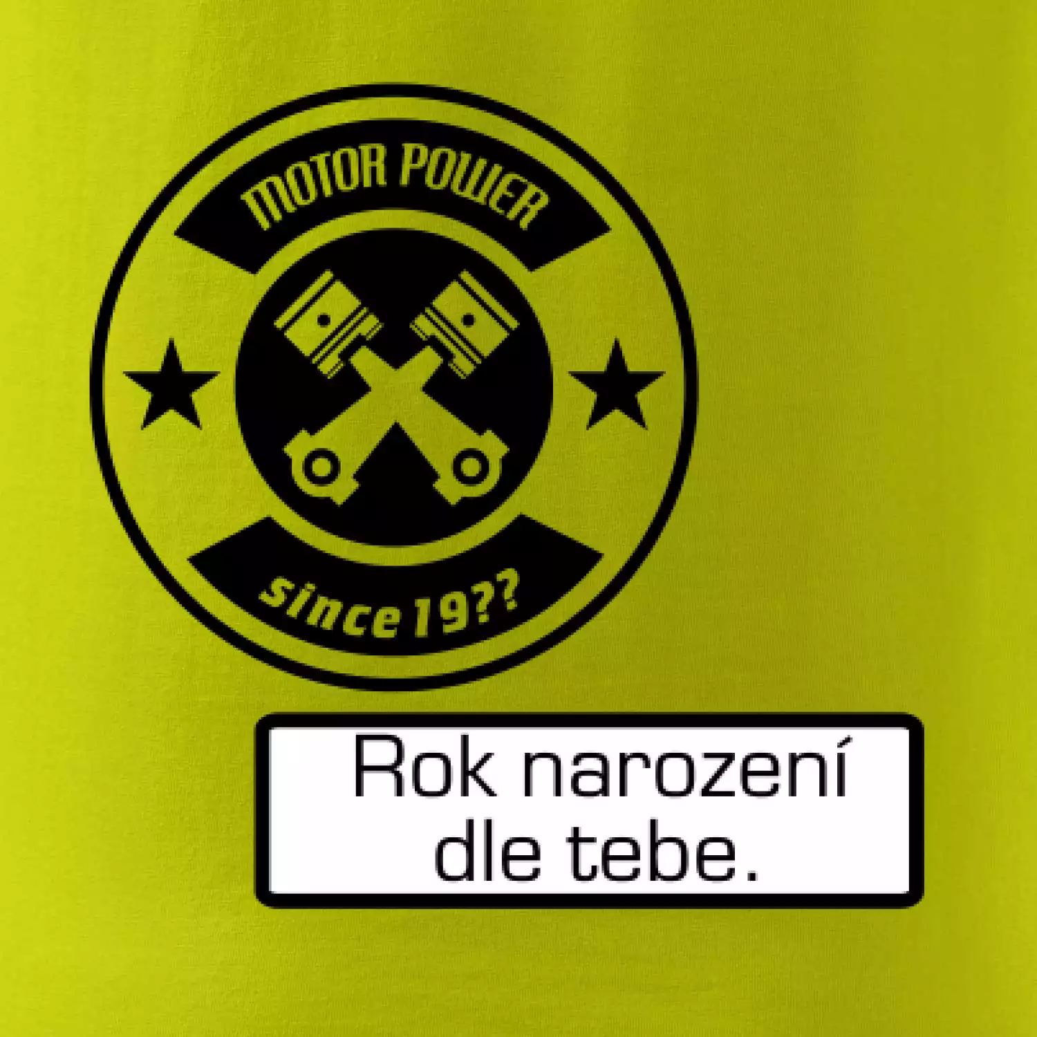 Motor power since (vlastní ročník)