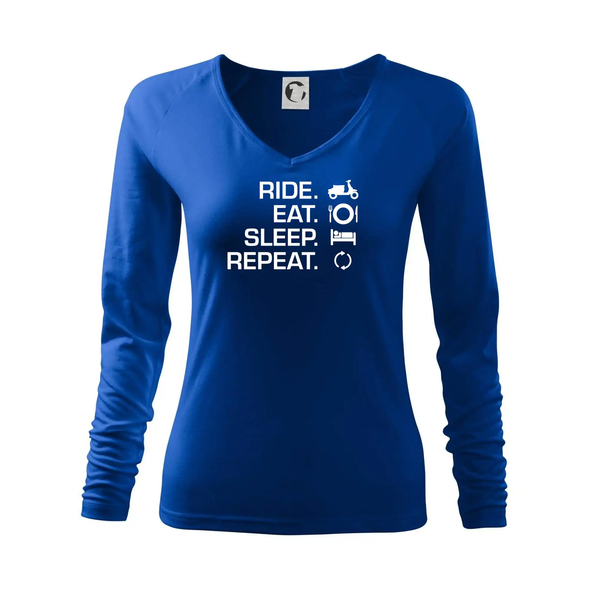 Ride Eat Sleep Repeat moto skútr
