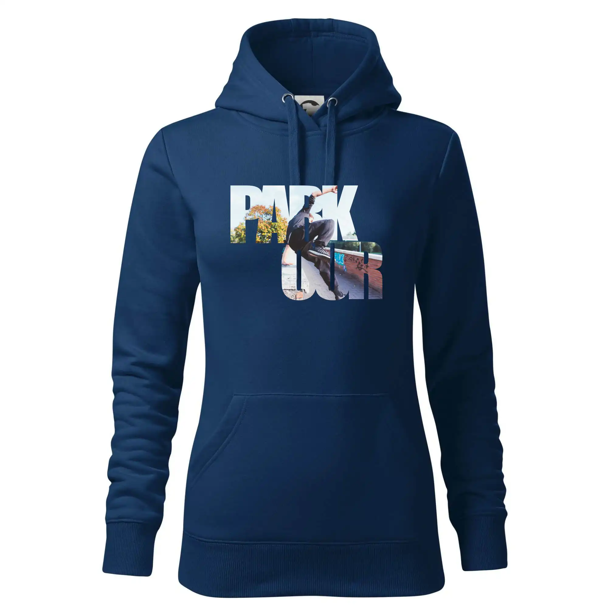 Parkour nápis ve městě