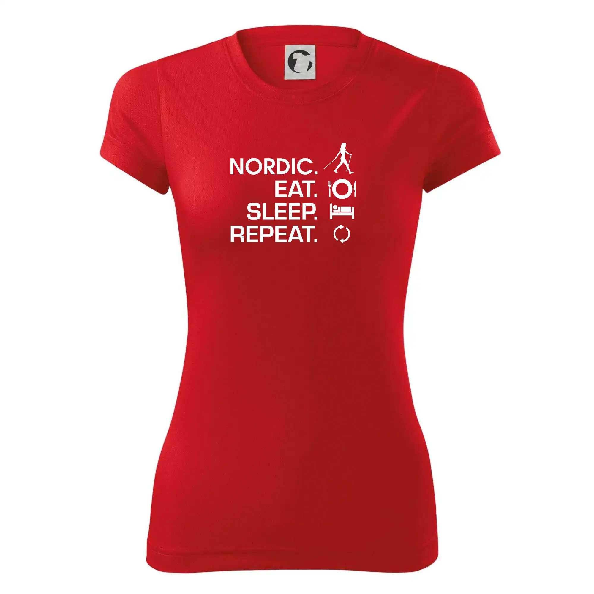 Nordic walking eat sleep