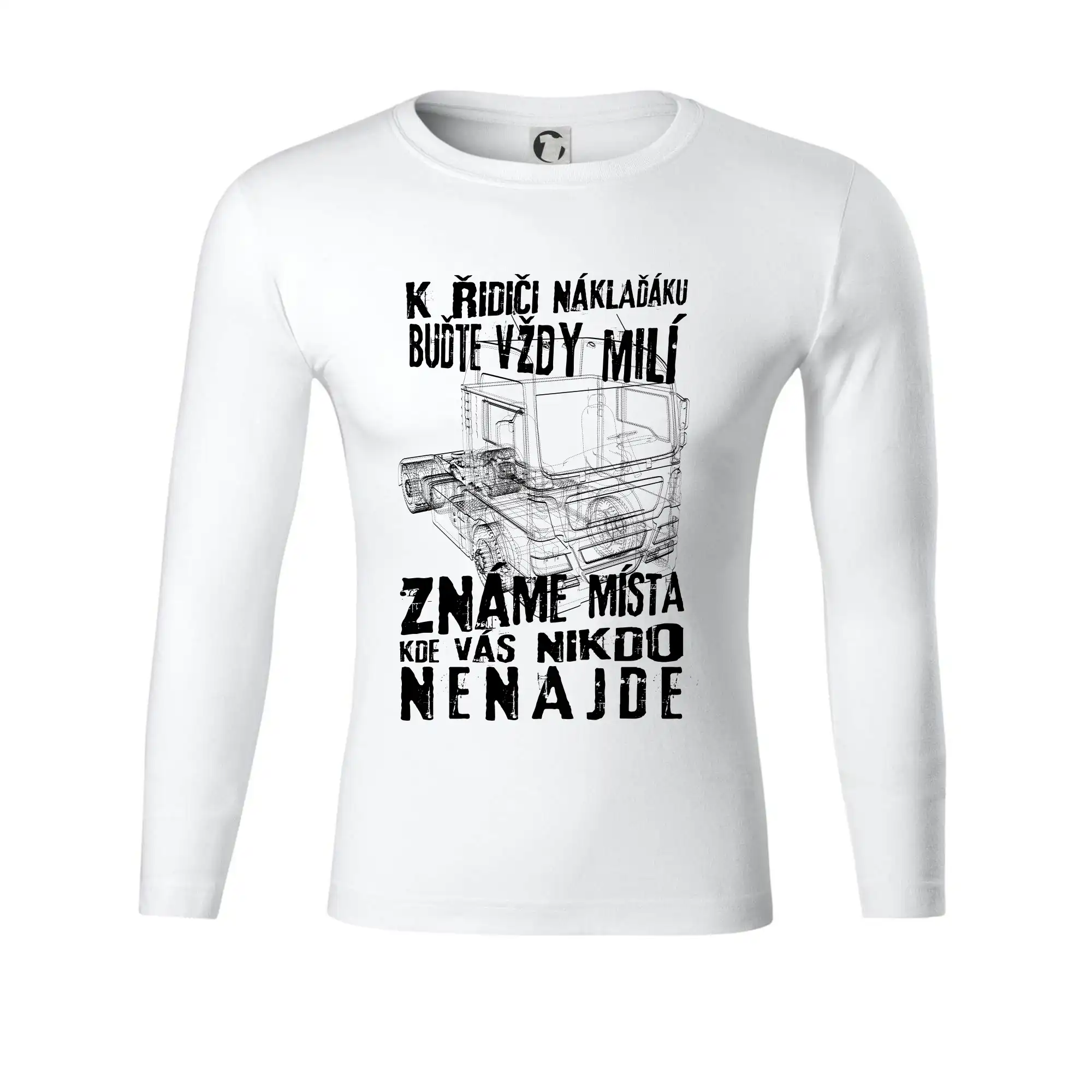 K řidiči náklaďáku buďte vždy milý