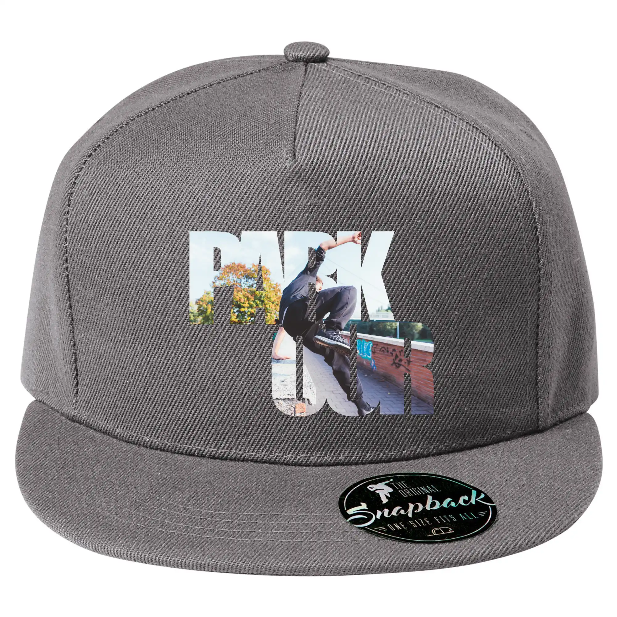 Parkour nápis ve městě