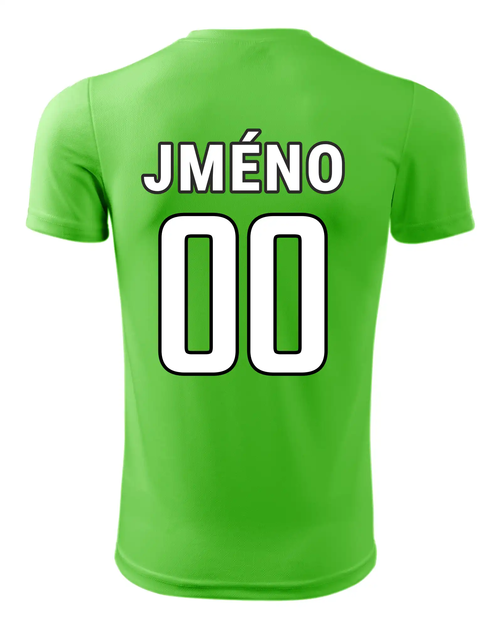 Hokejový dres - vlastní jméno a číslo