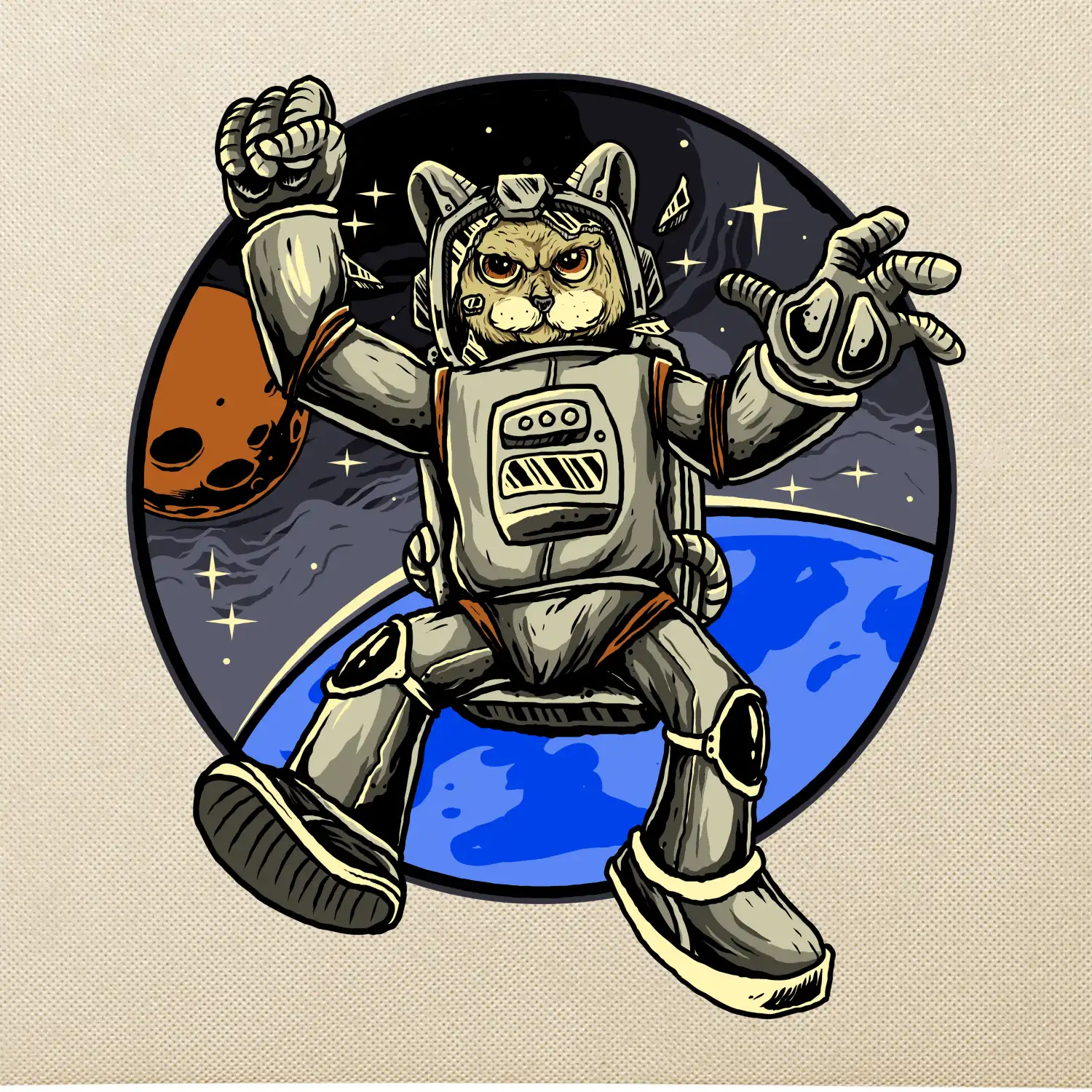 Kočičí astronaut