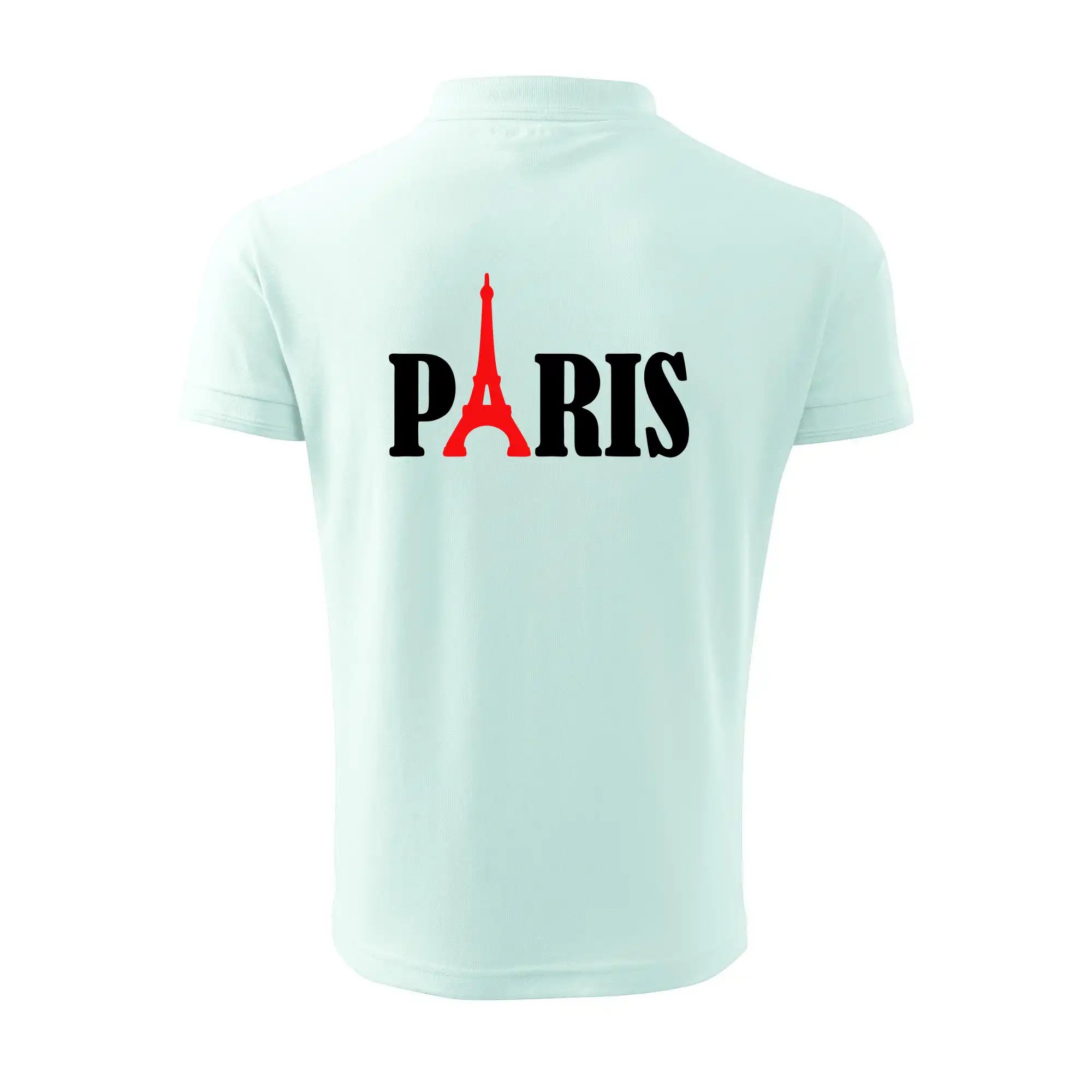 Paris nápis Eiffelova věž