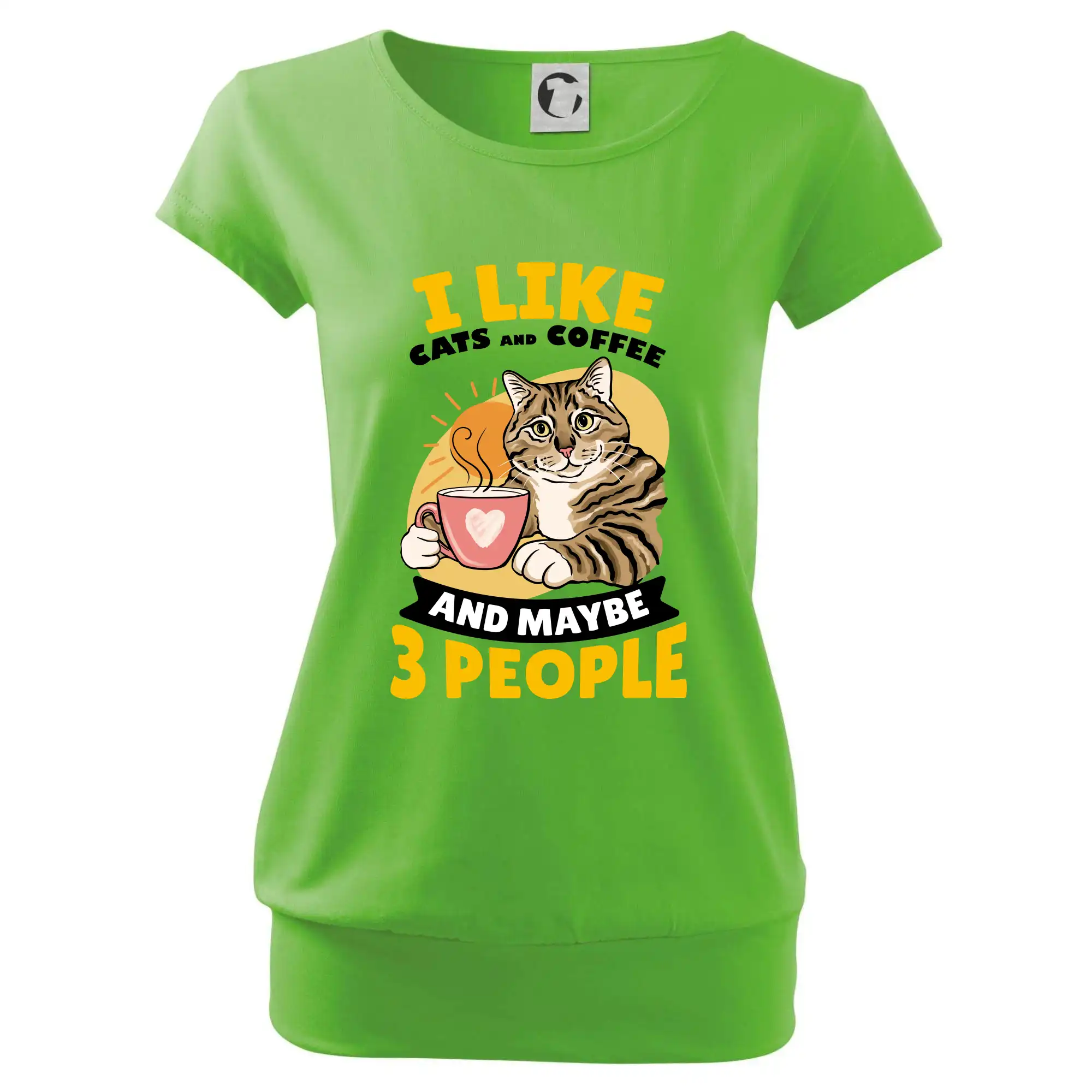 I like cats and coffee and maybe 3 people