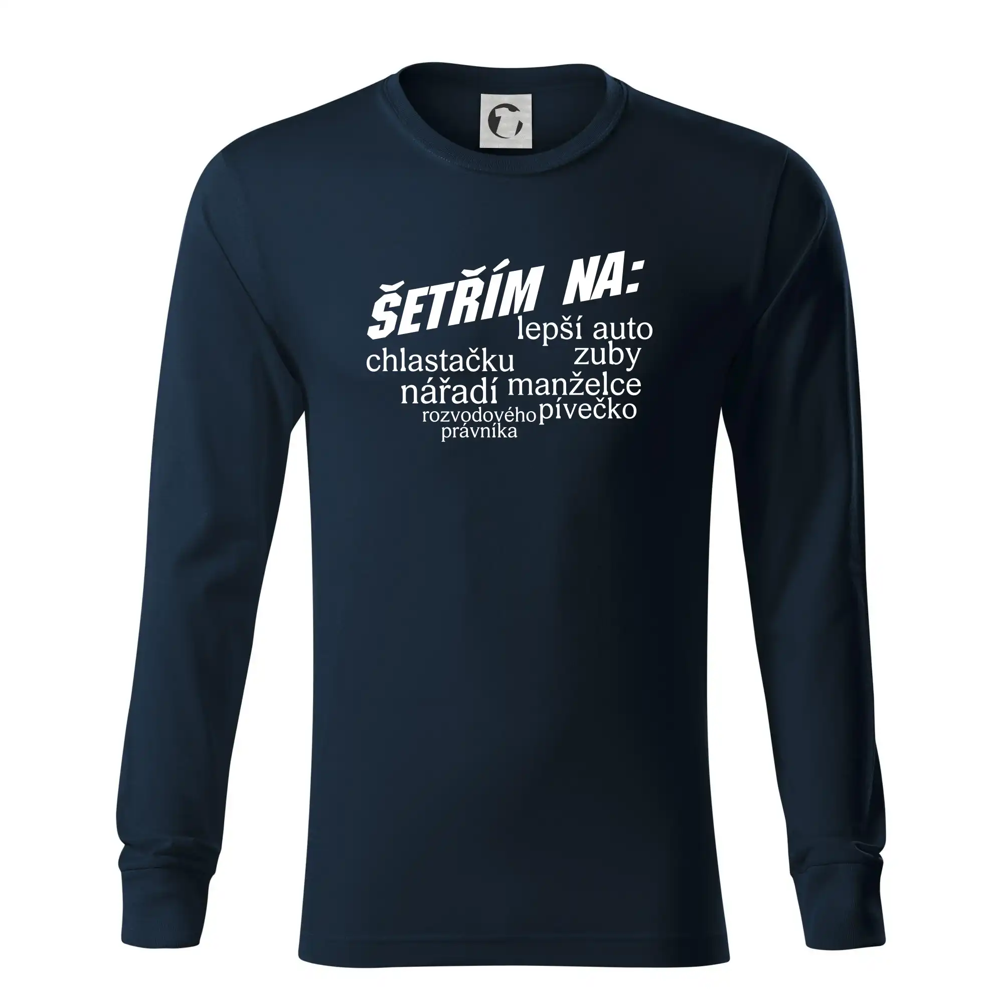 Nápis šetřím na