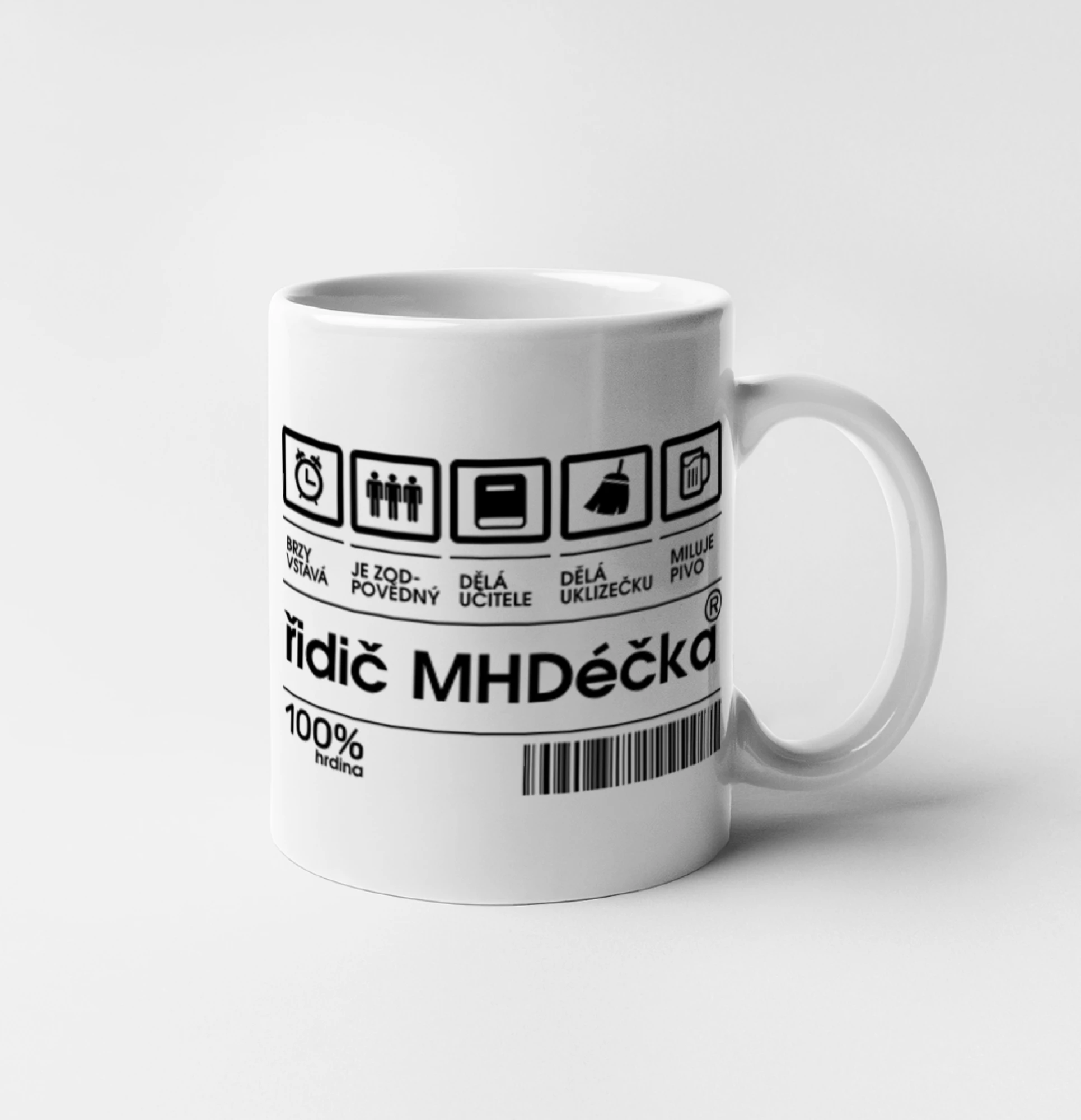 Čárový kód -  Řidič MHD