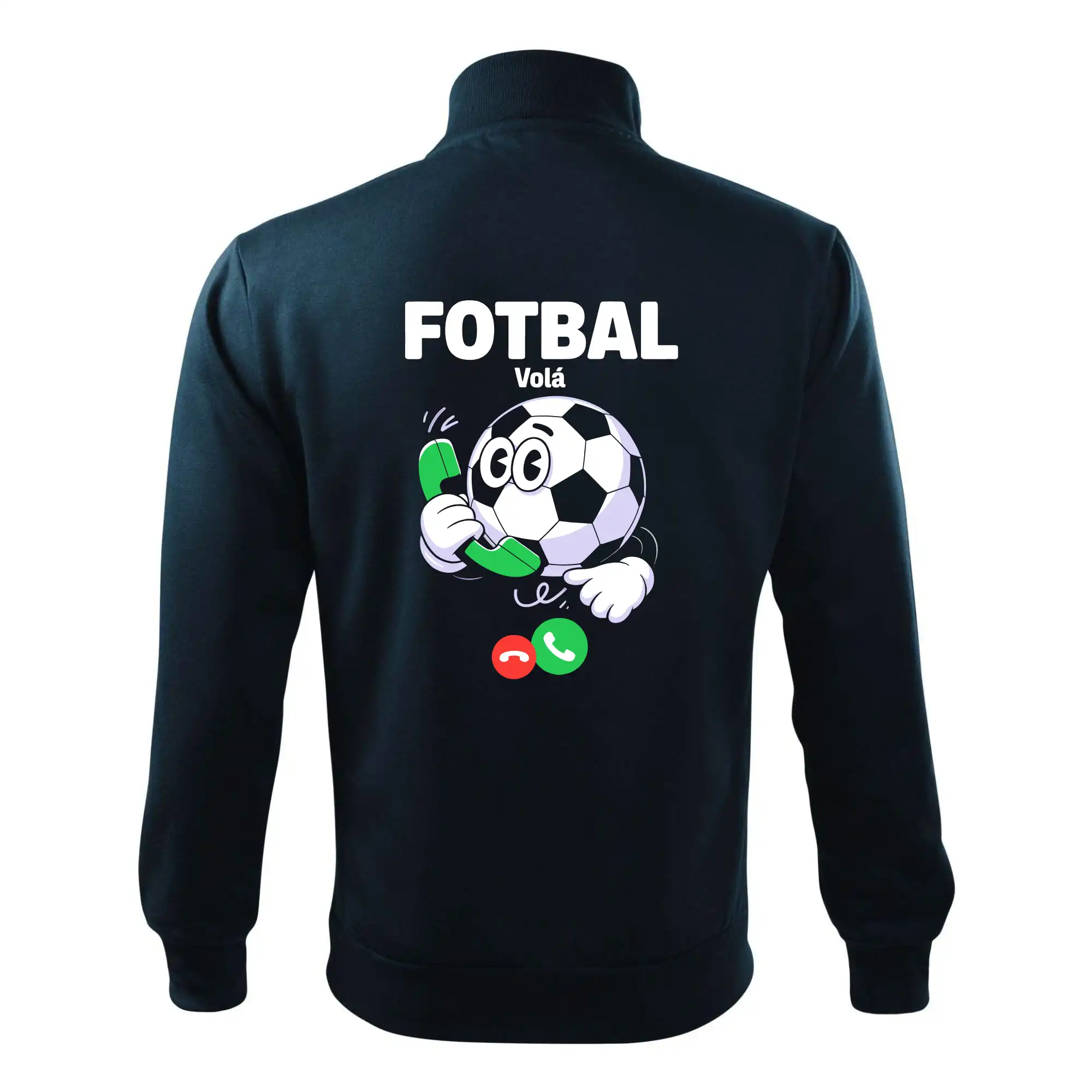 Karikatura fotbal volá