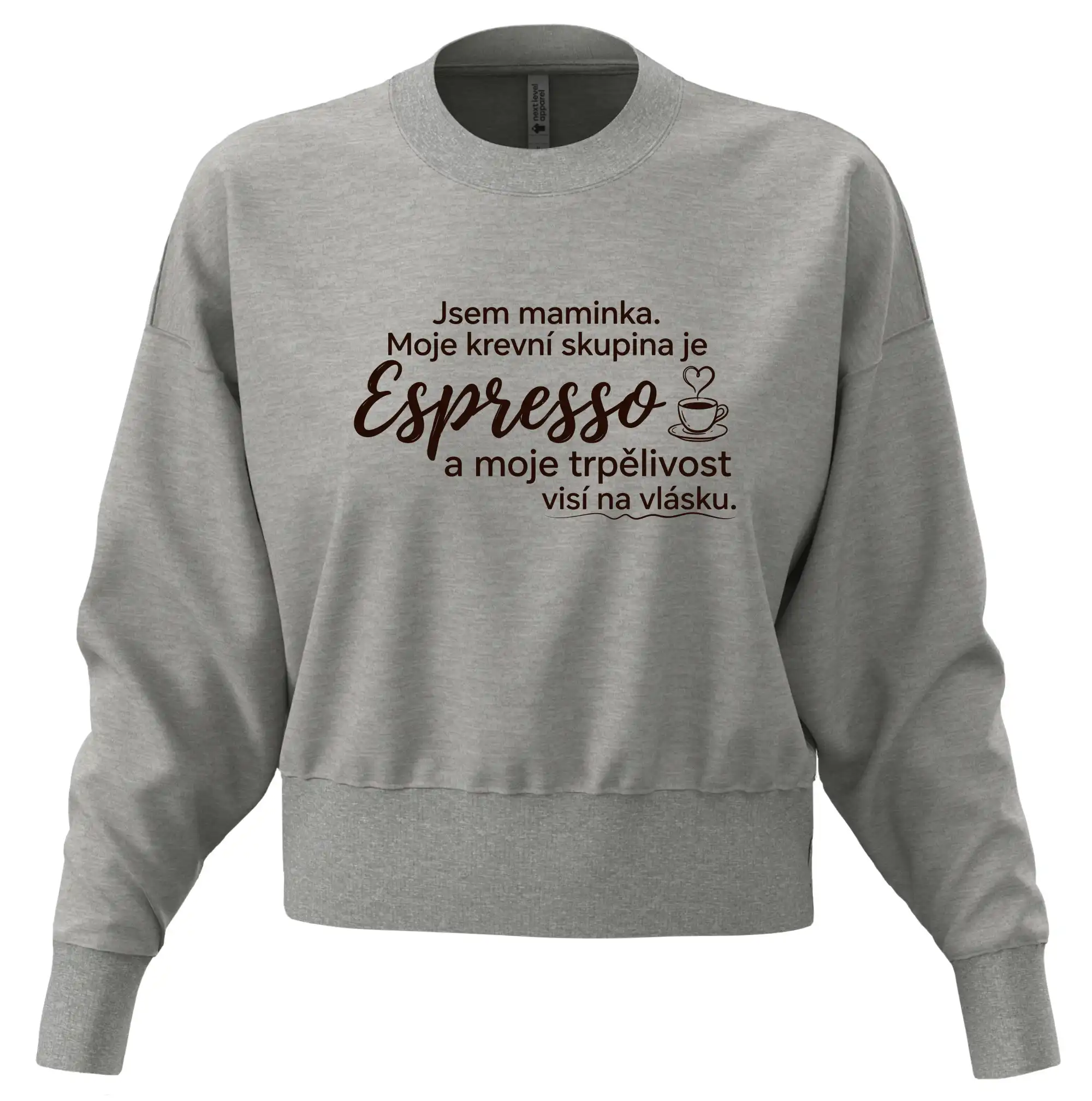 Jsem maminka. Moje krevní skupina je Espresso