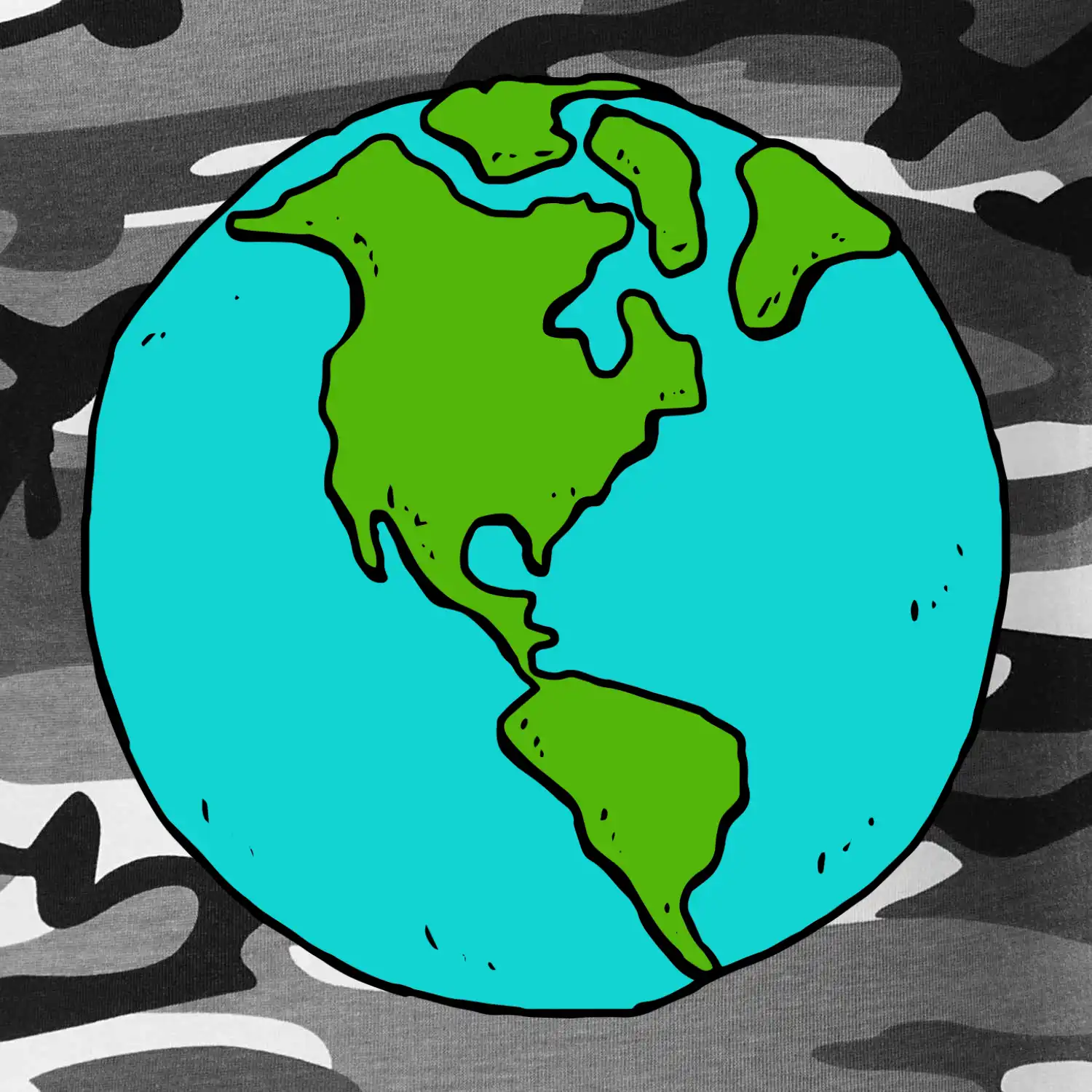 Planeta na prsu - Amerika