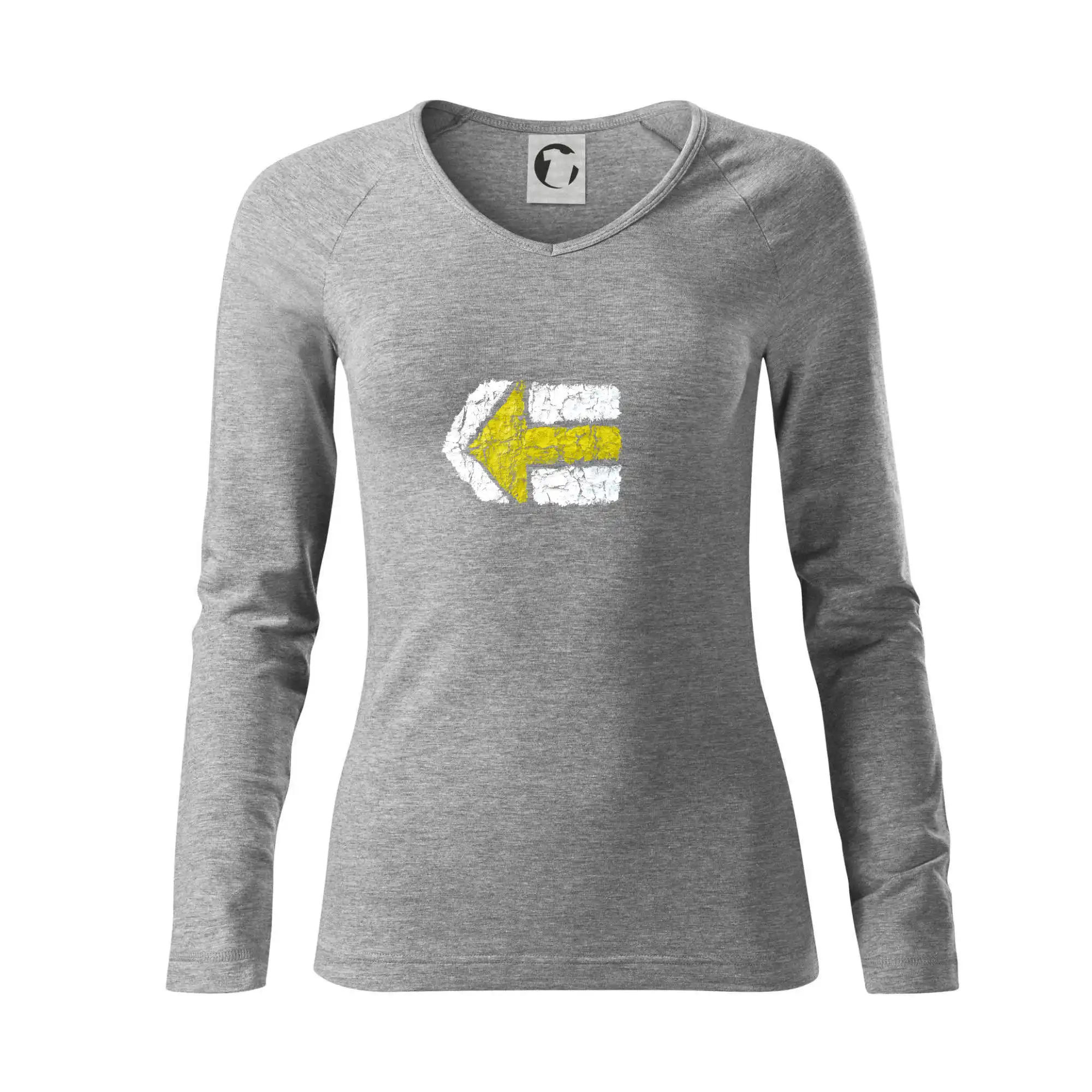 Párová turistická značka žlutá