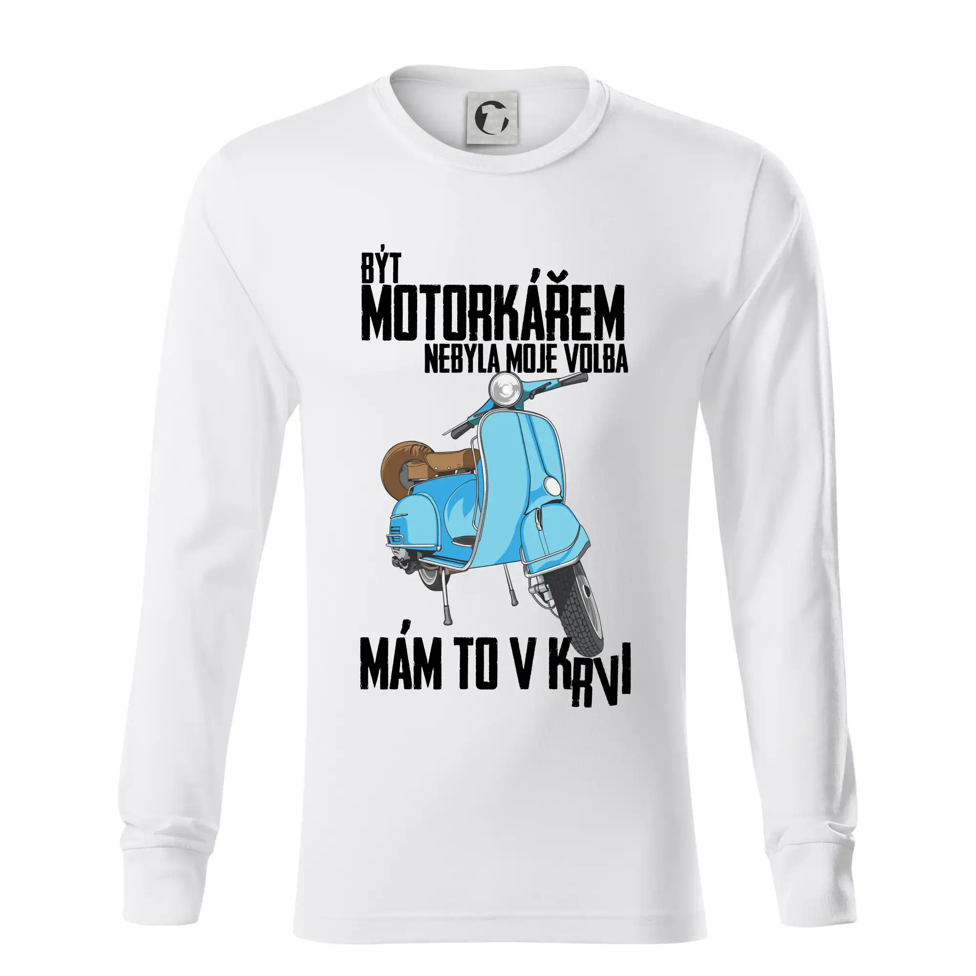 Být motorkářem nebyla moje volba skútr