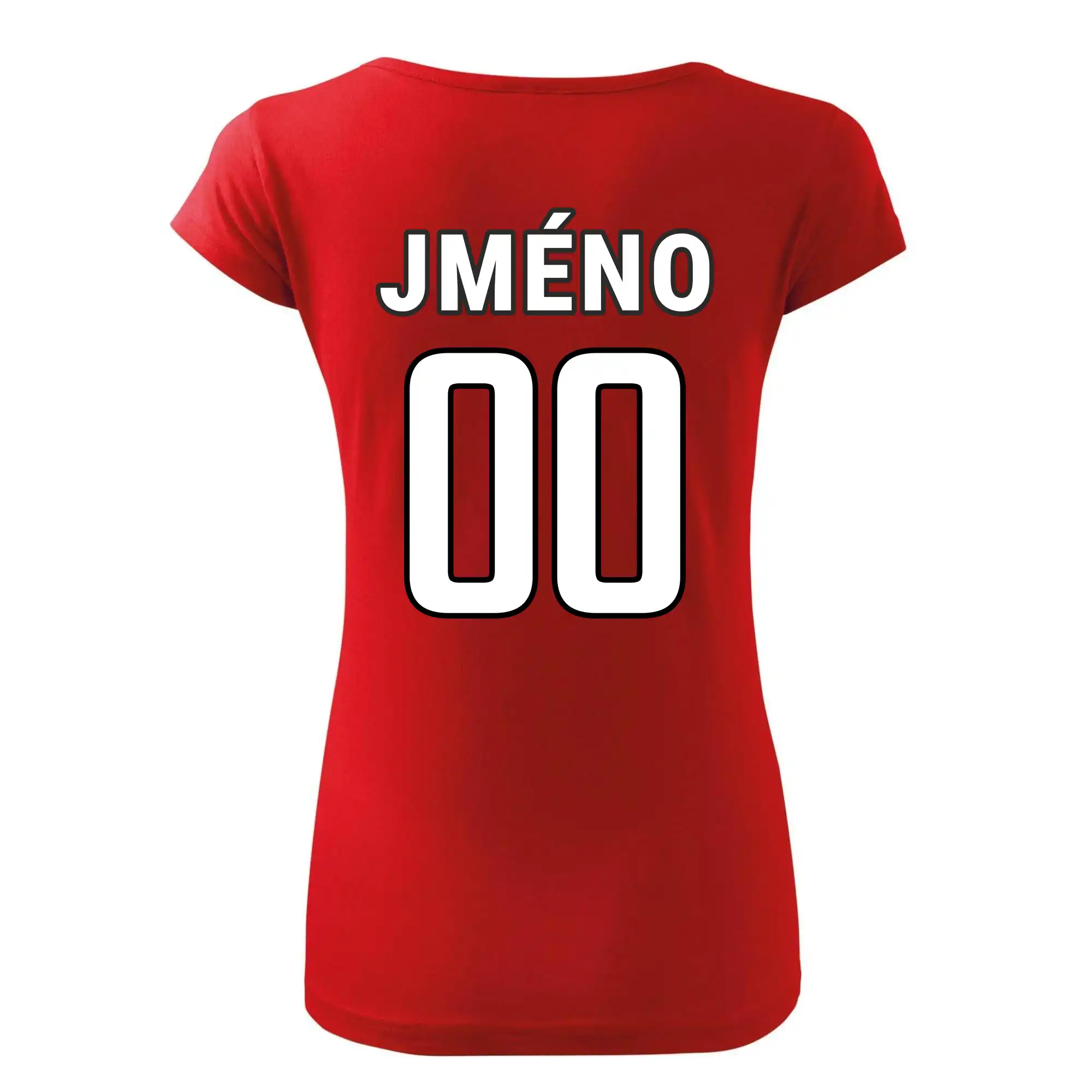 Fotbalový dres - vlastní jméno a číslo