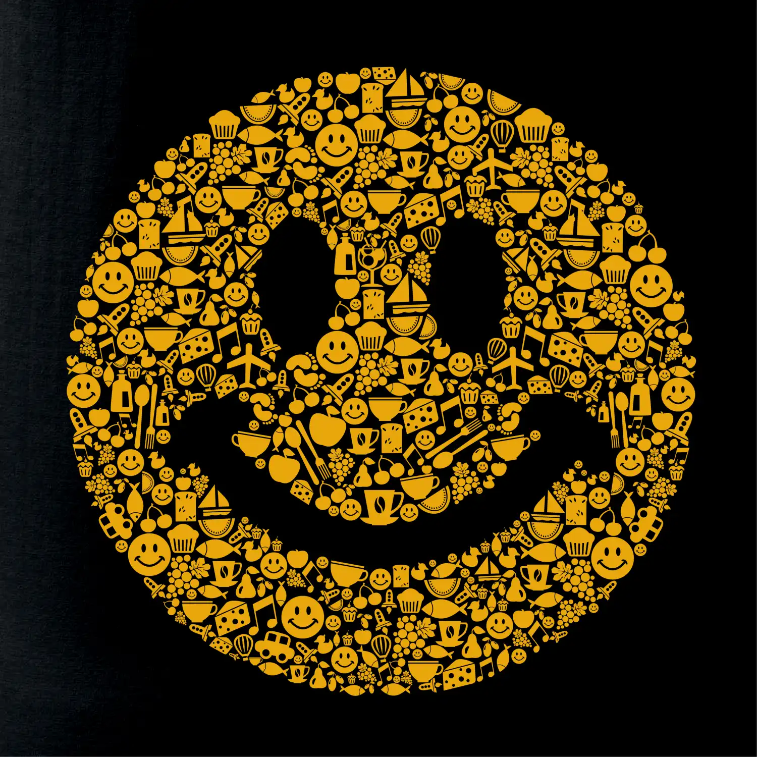 Smiley with smile