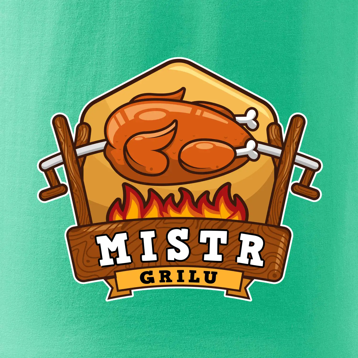 Mistr grilu kuře