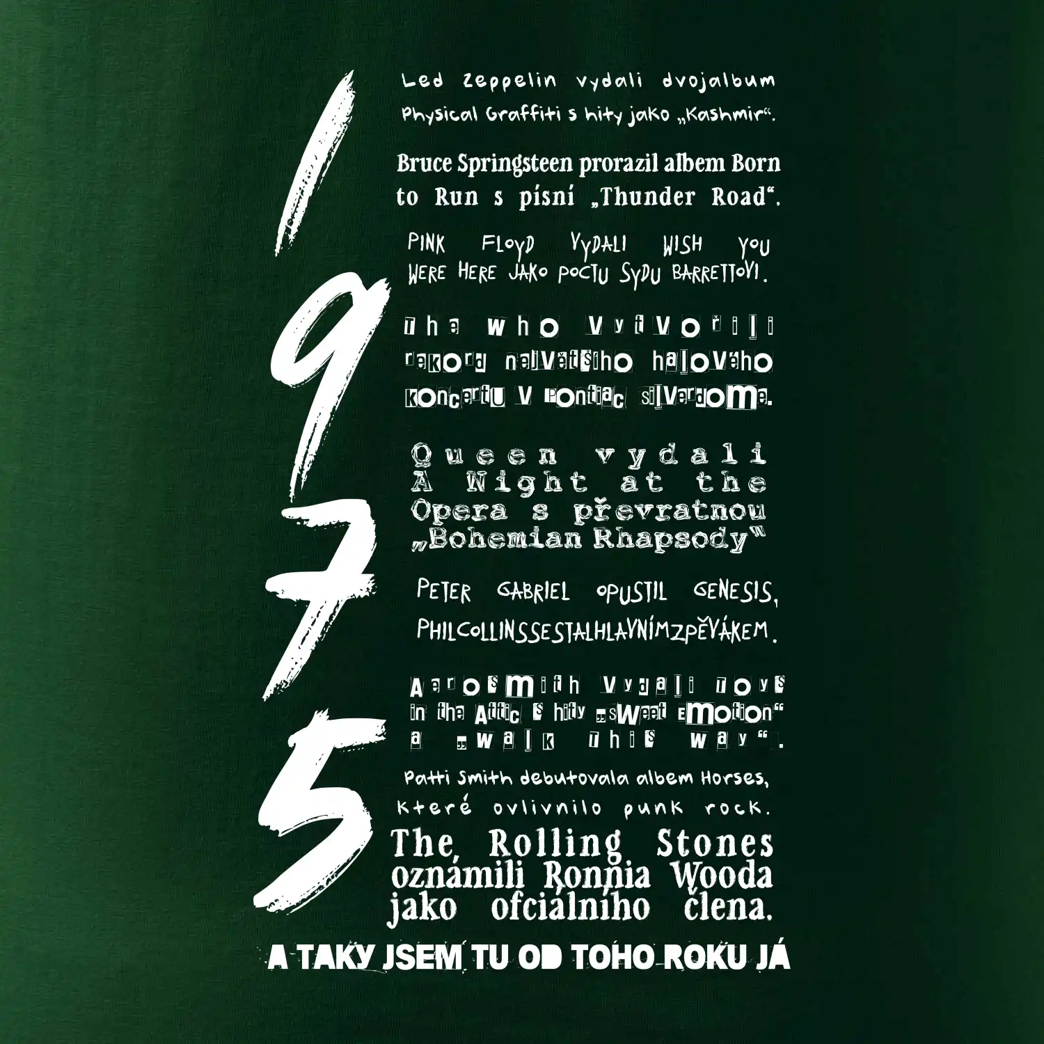 Pro rockera k narozeninám 1975