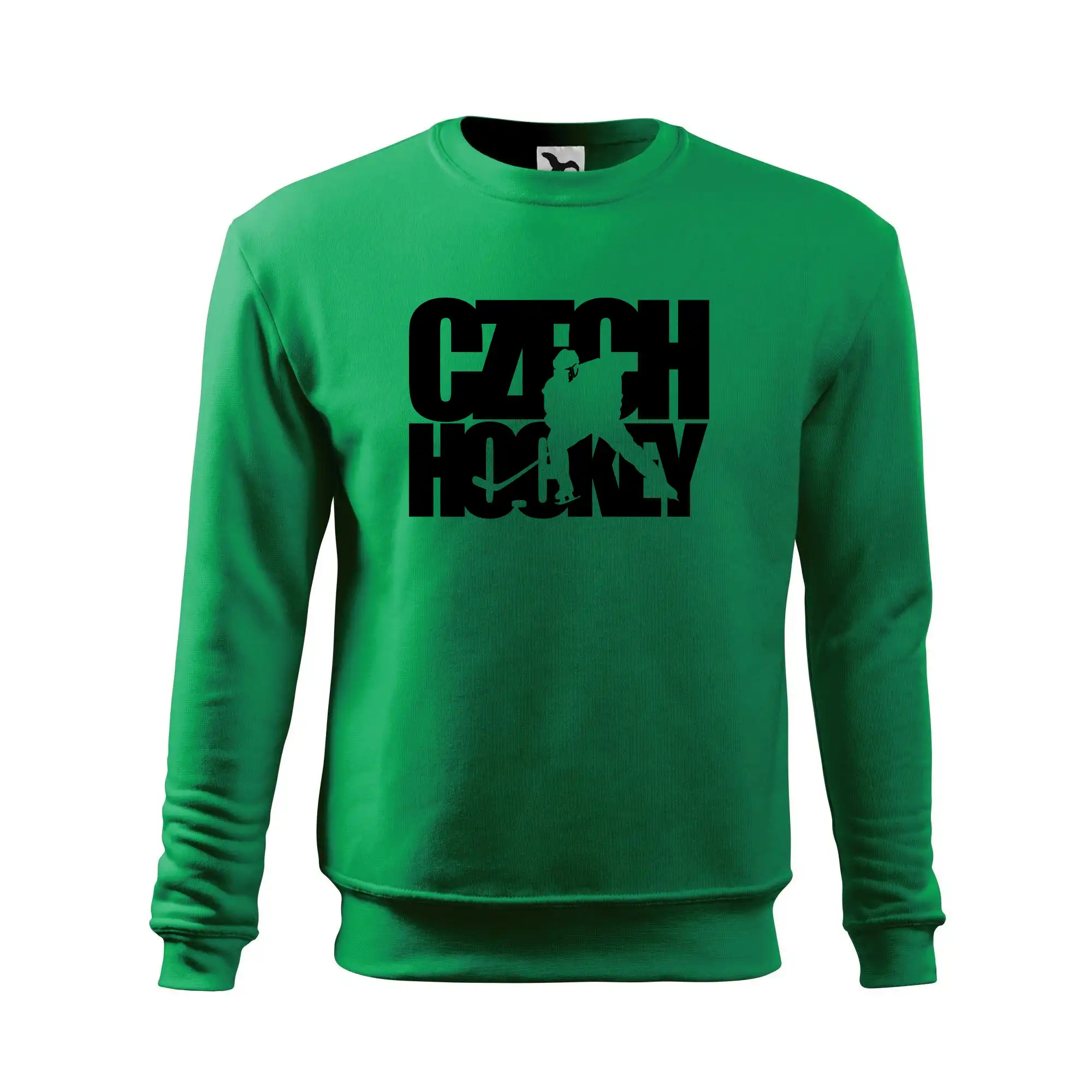 Czech hockey - nápis s hokejistou - Mistrovství světa v ledním hokeji 2026