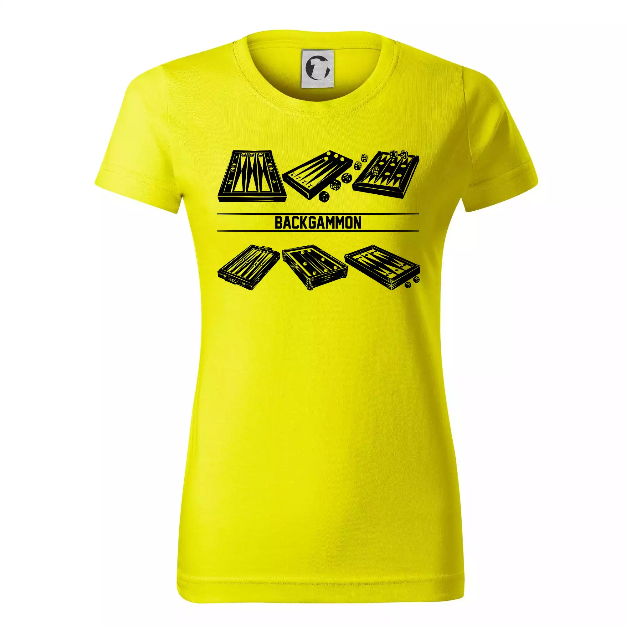 Backgammon černý set