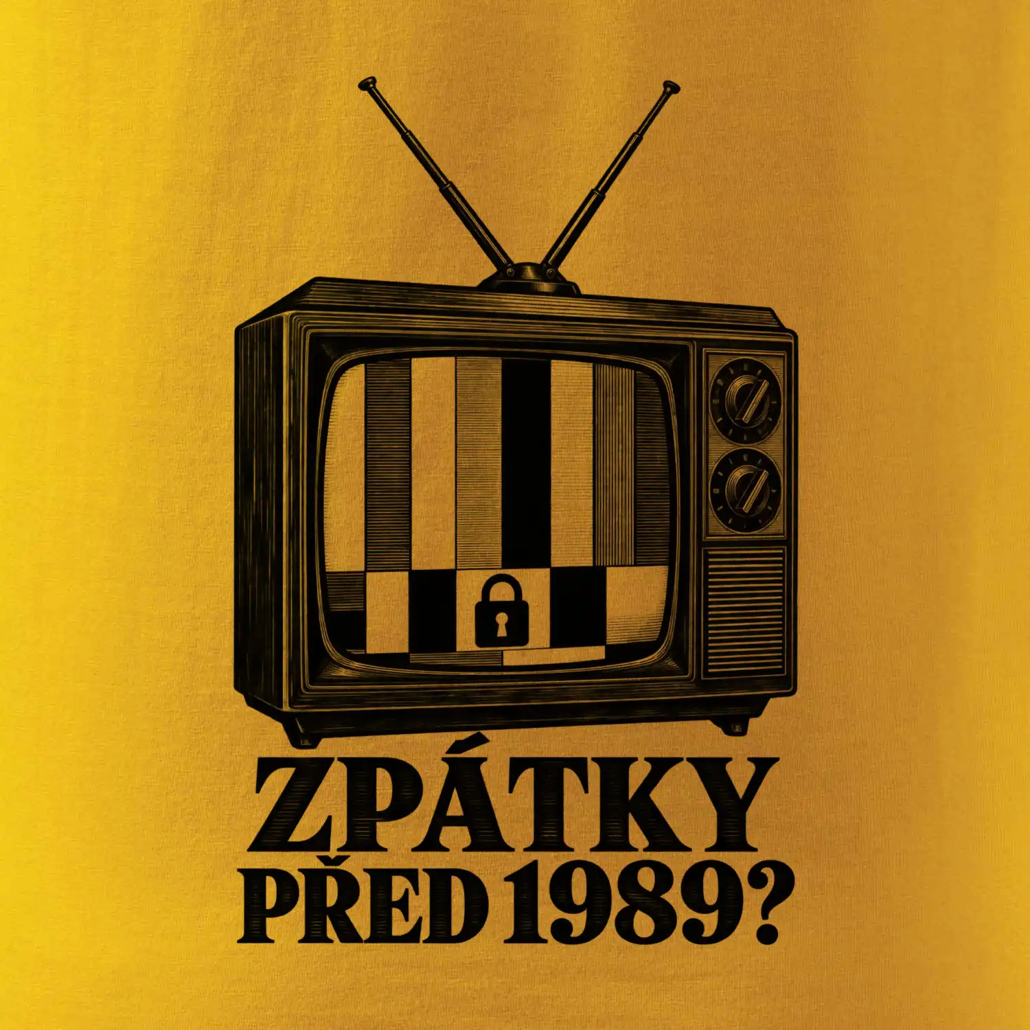 Zpátky před rok 1989 retro televize