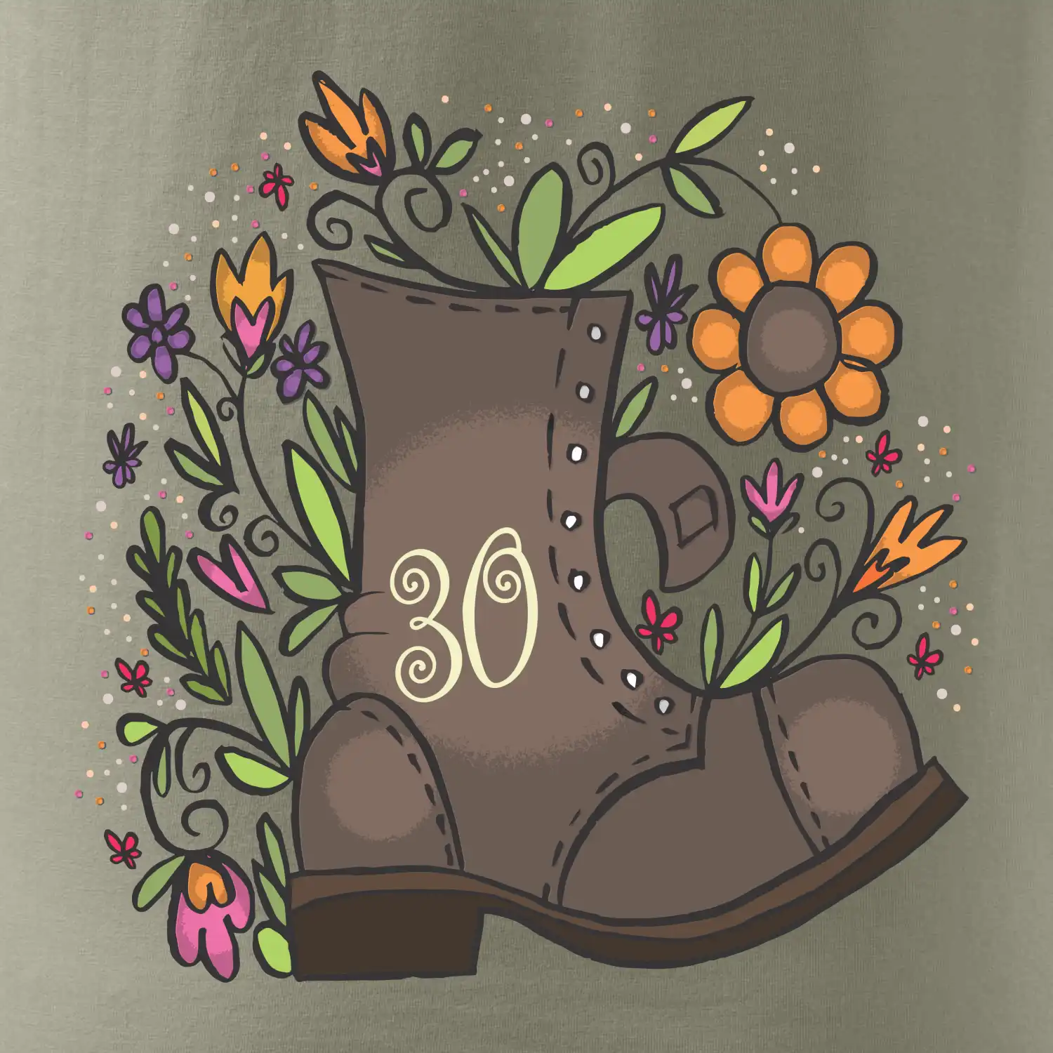 Stará bota 30