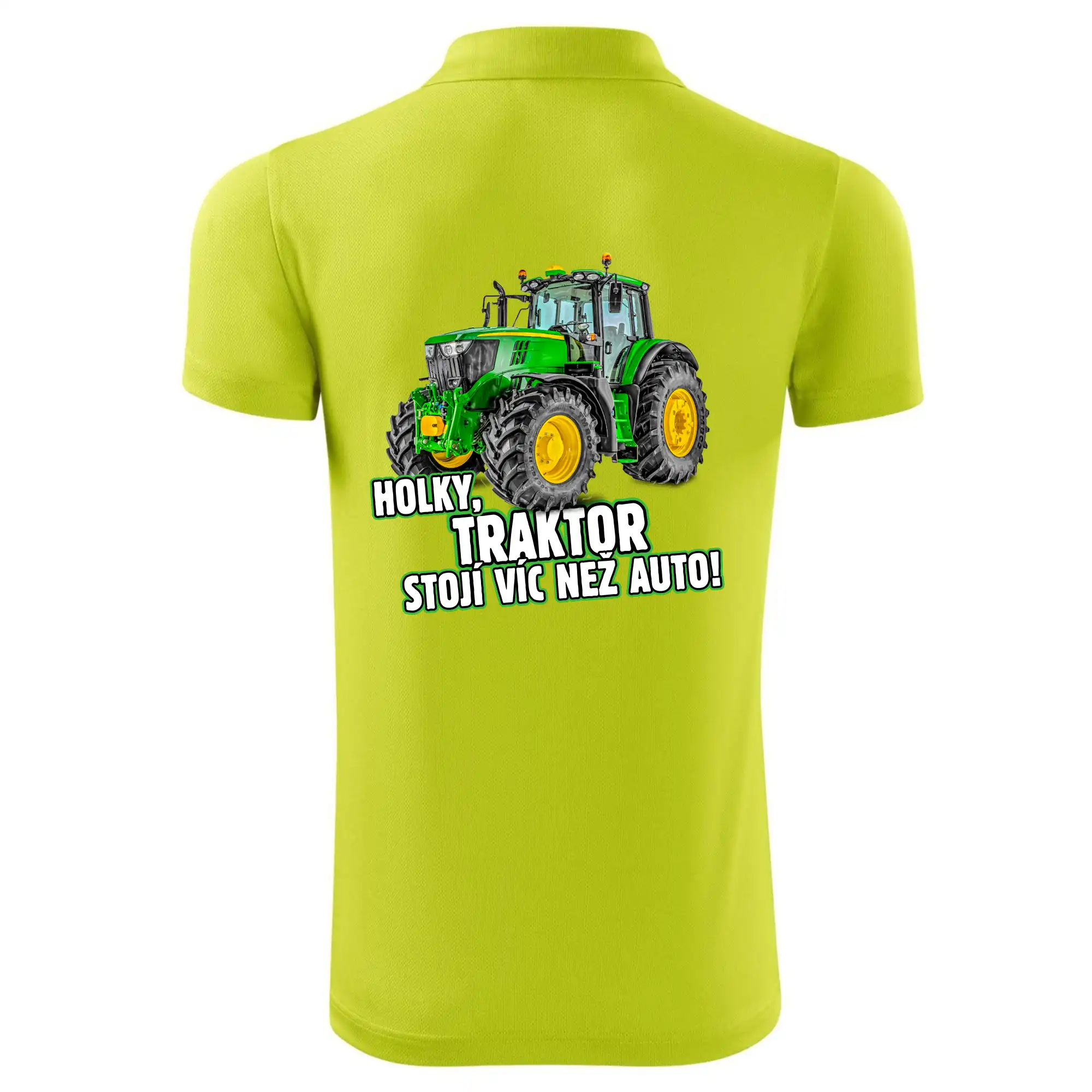 Holky, traktor stojí víc než auto