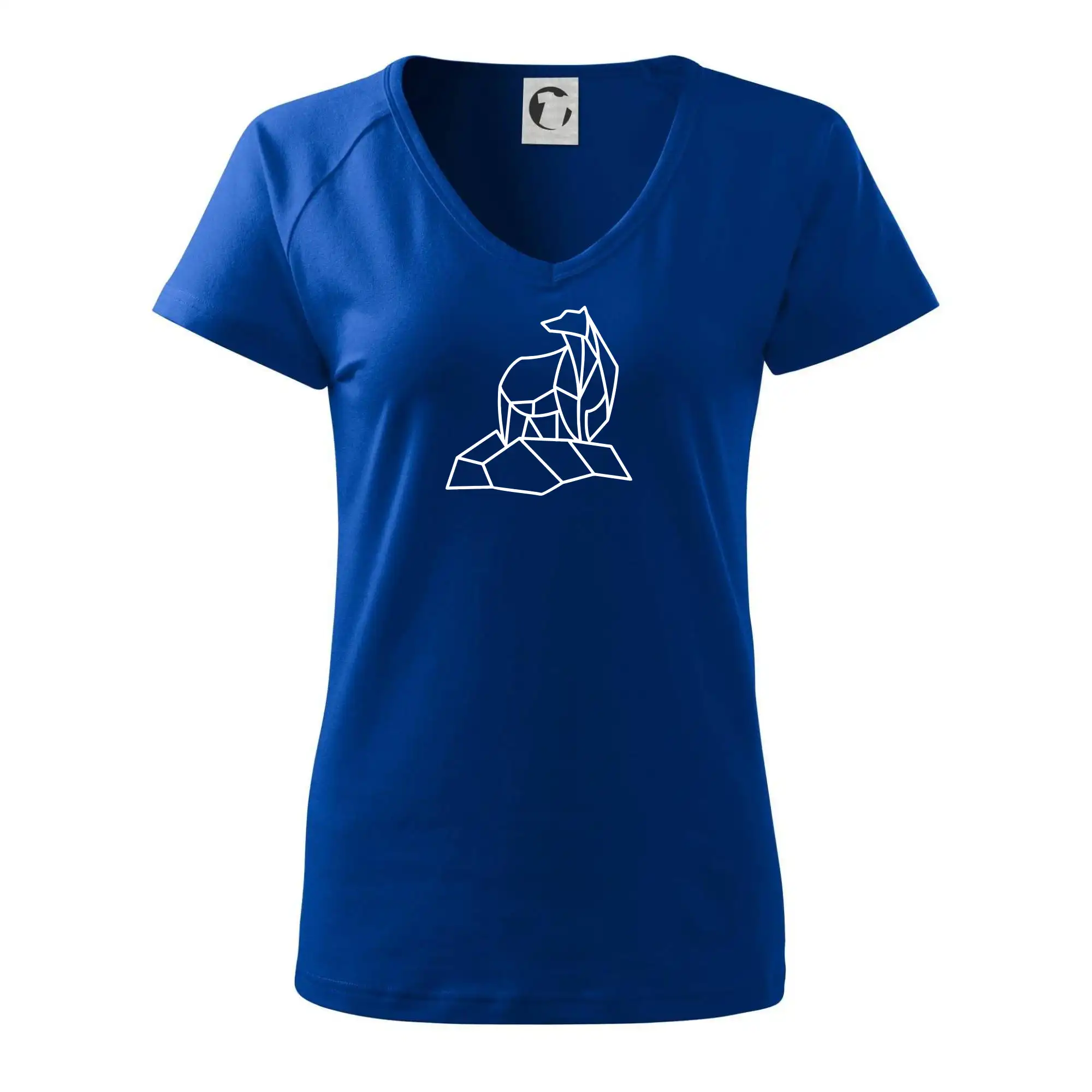 Geometrie lední medvěd na ledu